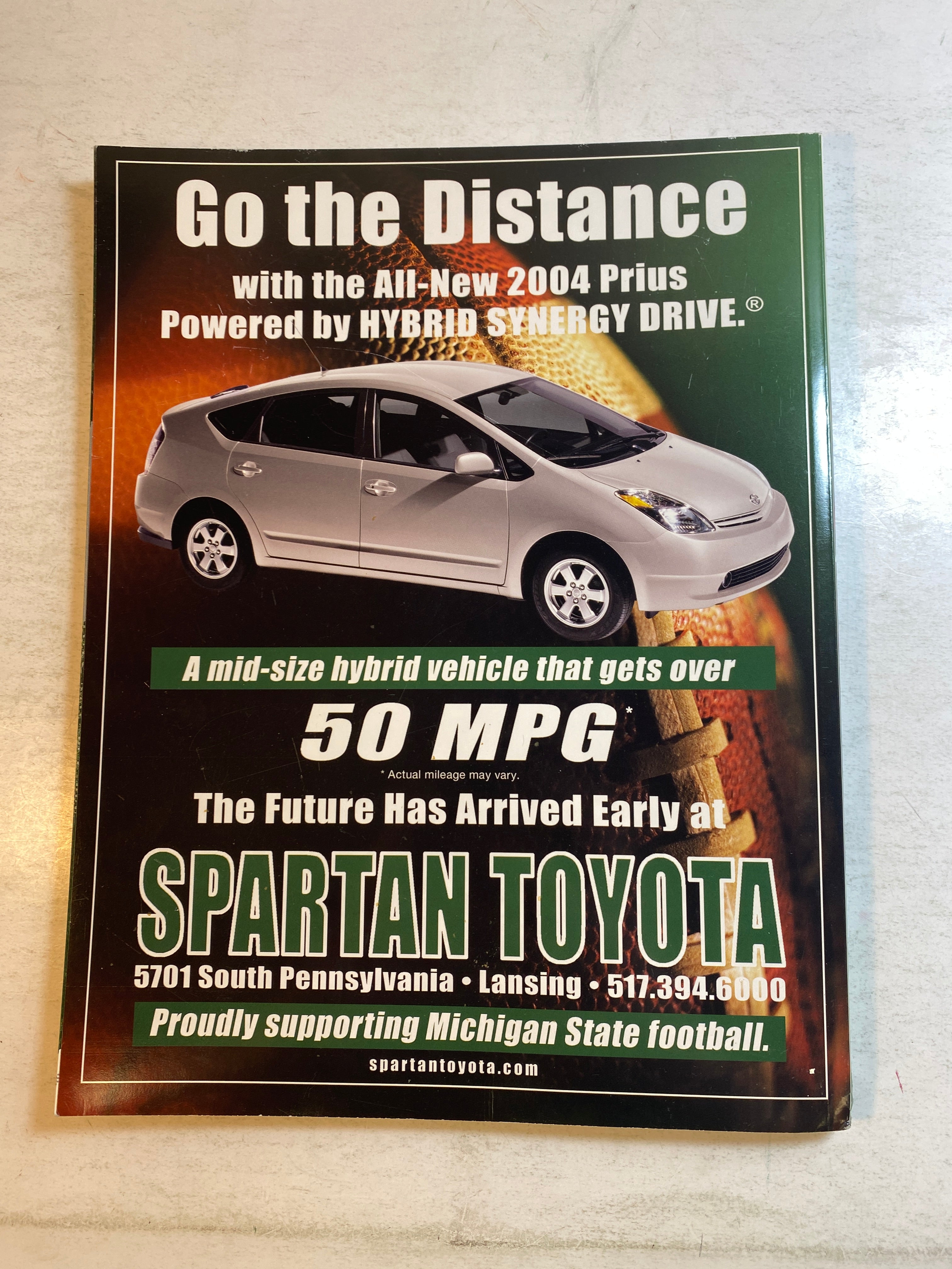 2003 Michigan State vs Michigan Football Program