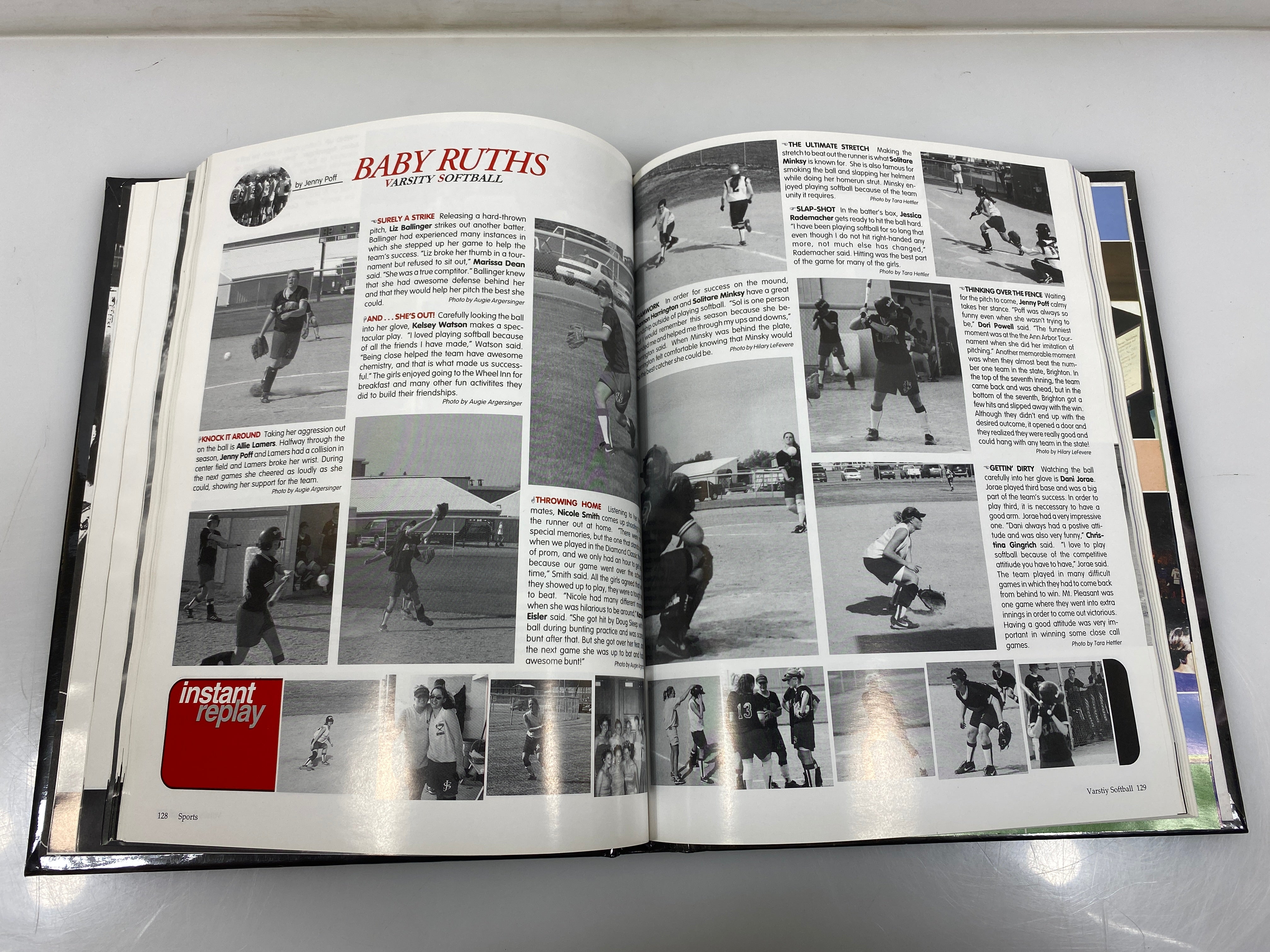 2003 St. Johns High School Yearbook "Wings" St. Johns Michigan HC