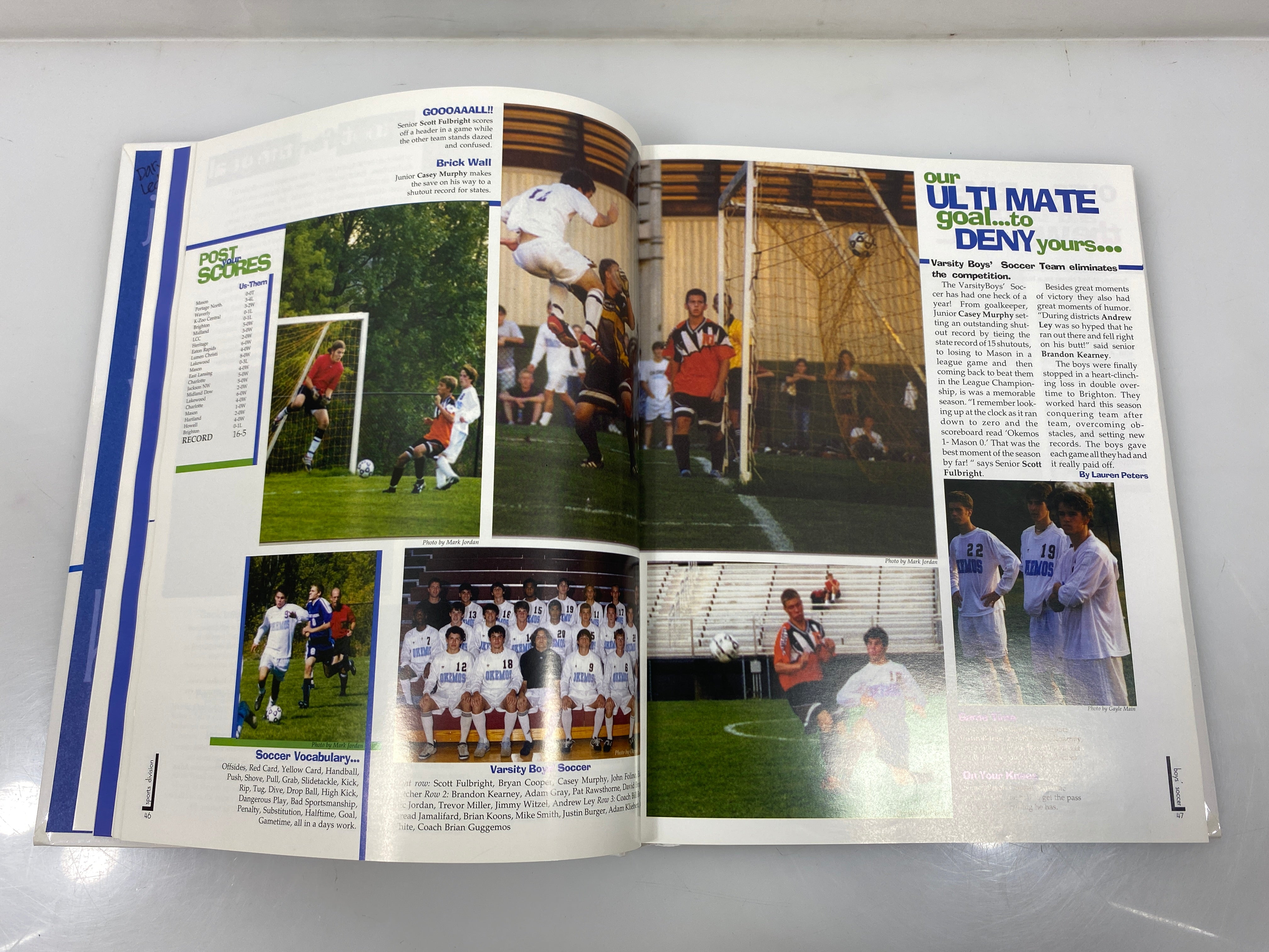 2003 "Tomahawk" Okemos High School Yearbook Okemos, MI HC