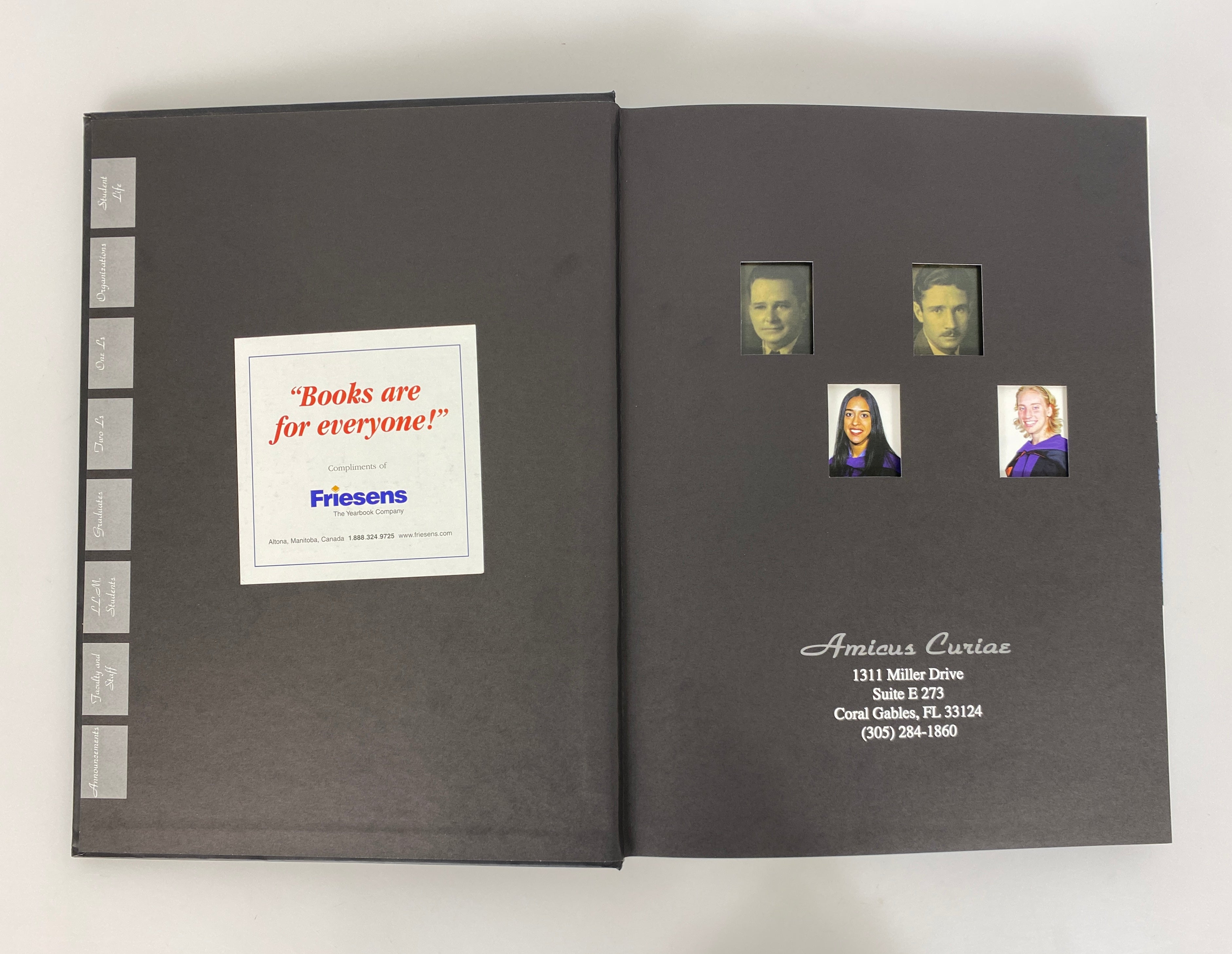 2003 University of Miami School of Law 75th Anniversary Yearbook HC