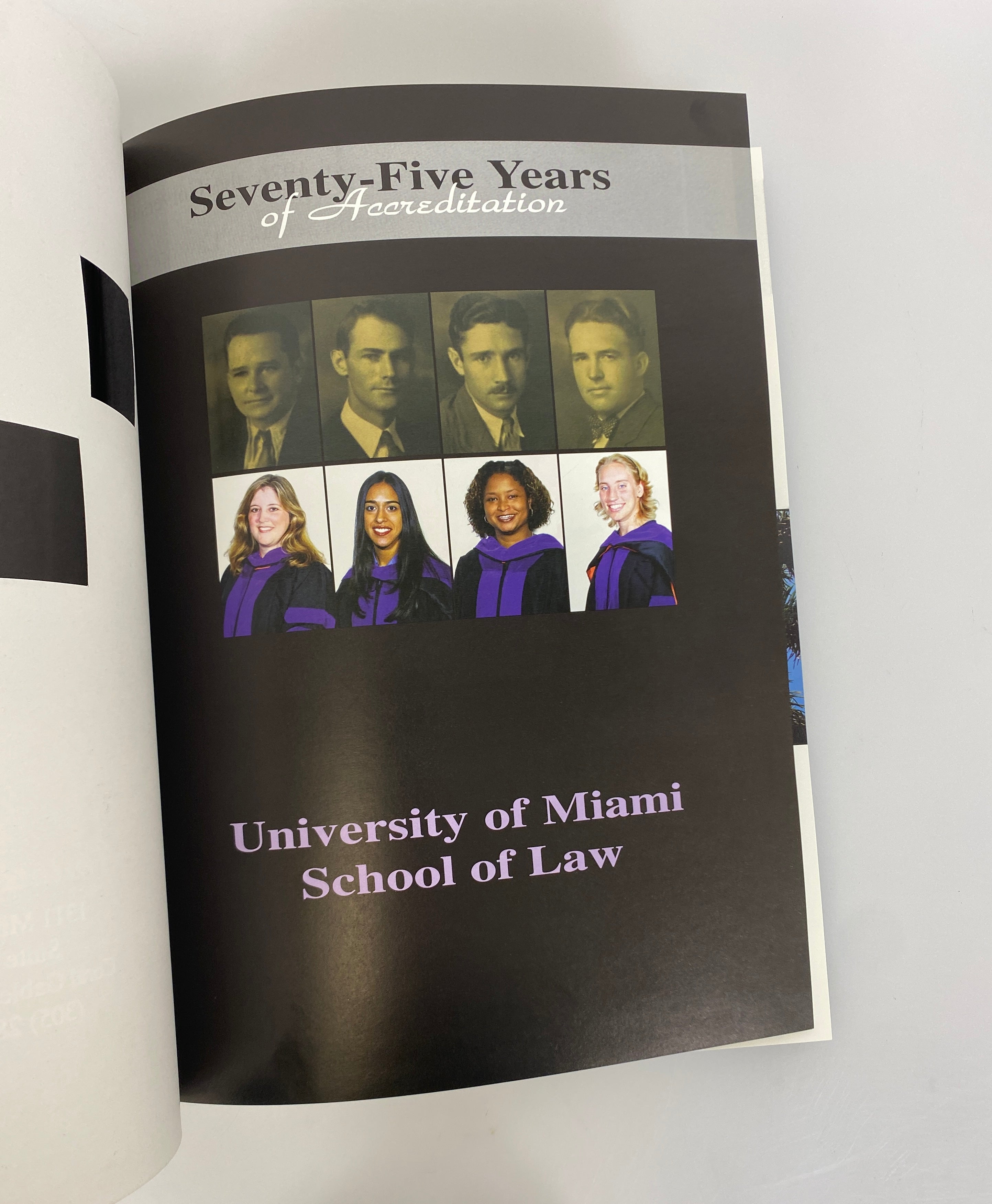 2003 University of Miami School of Law 75th Anniversary Yearbook HC