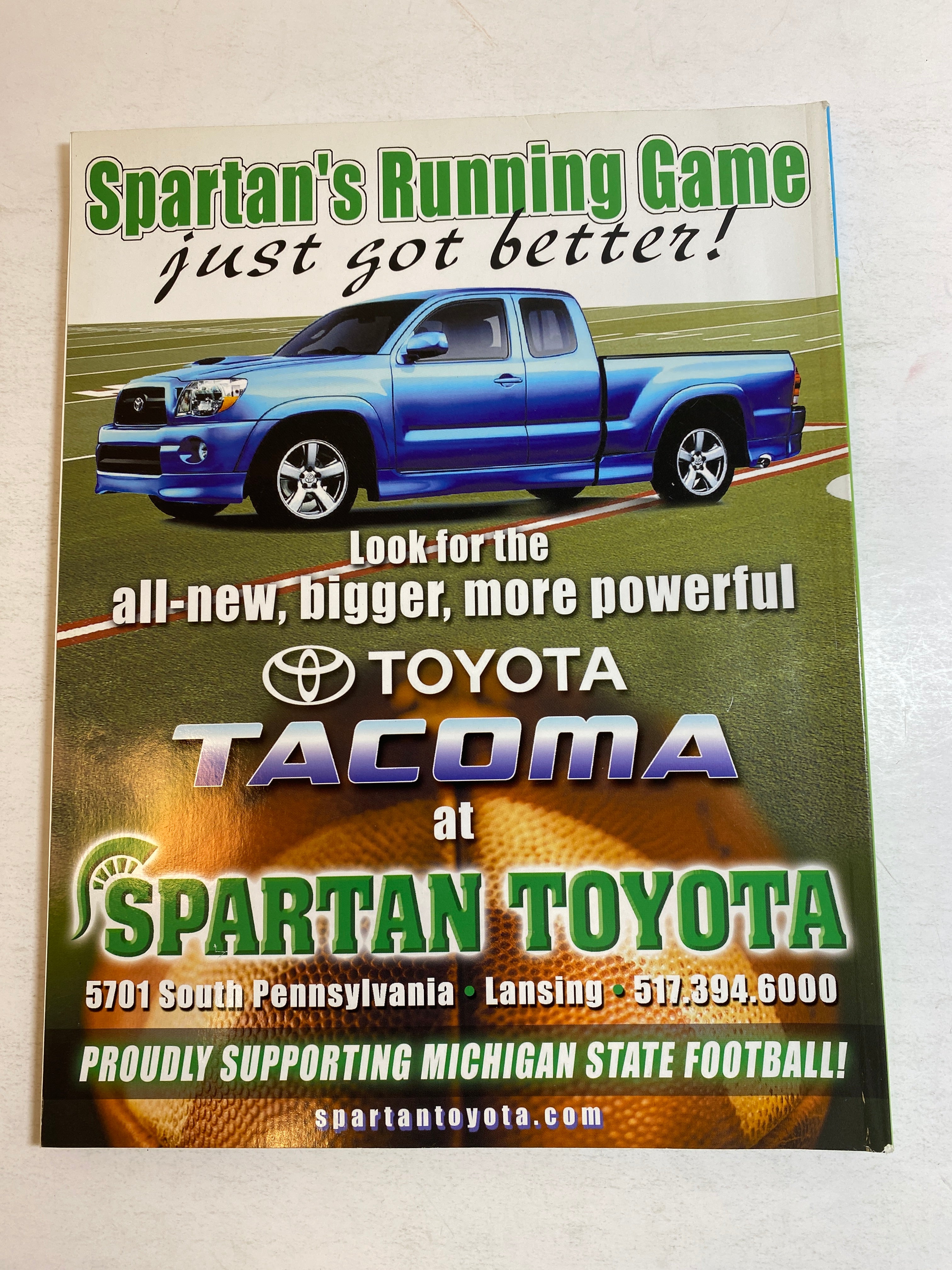 2004 Michigan State vs Minnesota Football Program