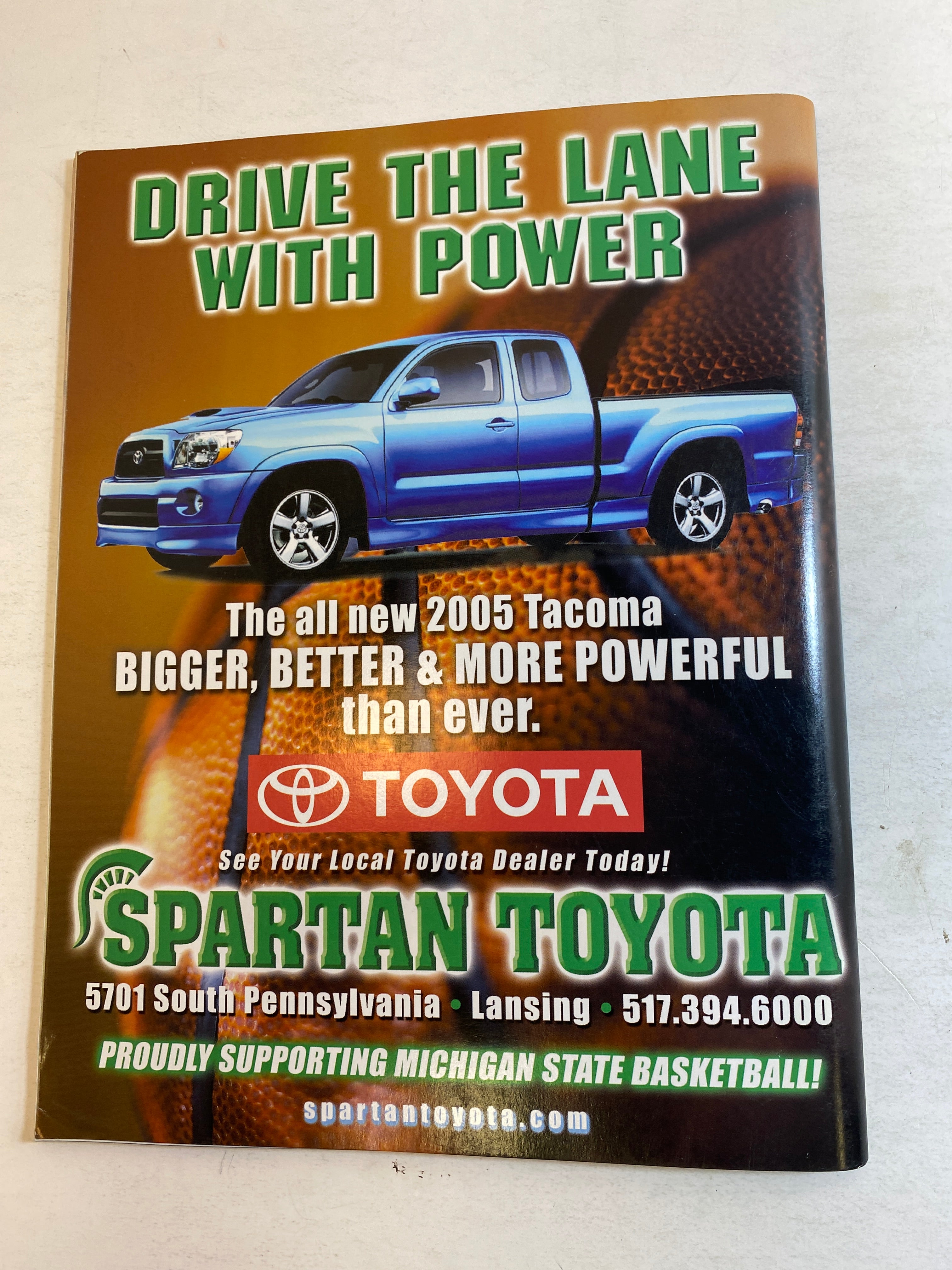 2004 Michigan State Vs Nicholls State Program Drew Neitzel