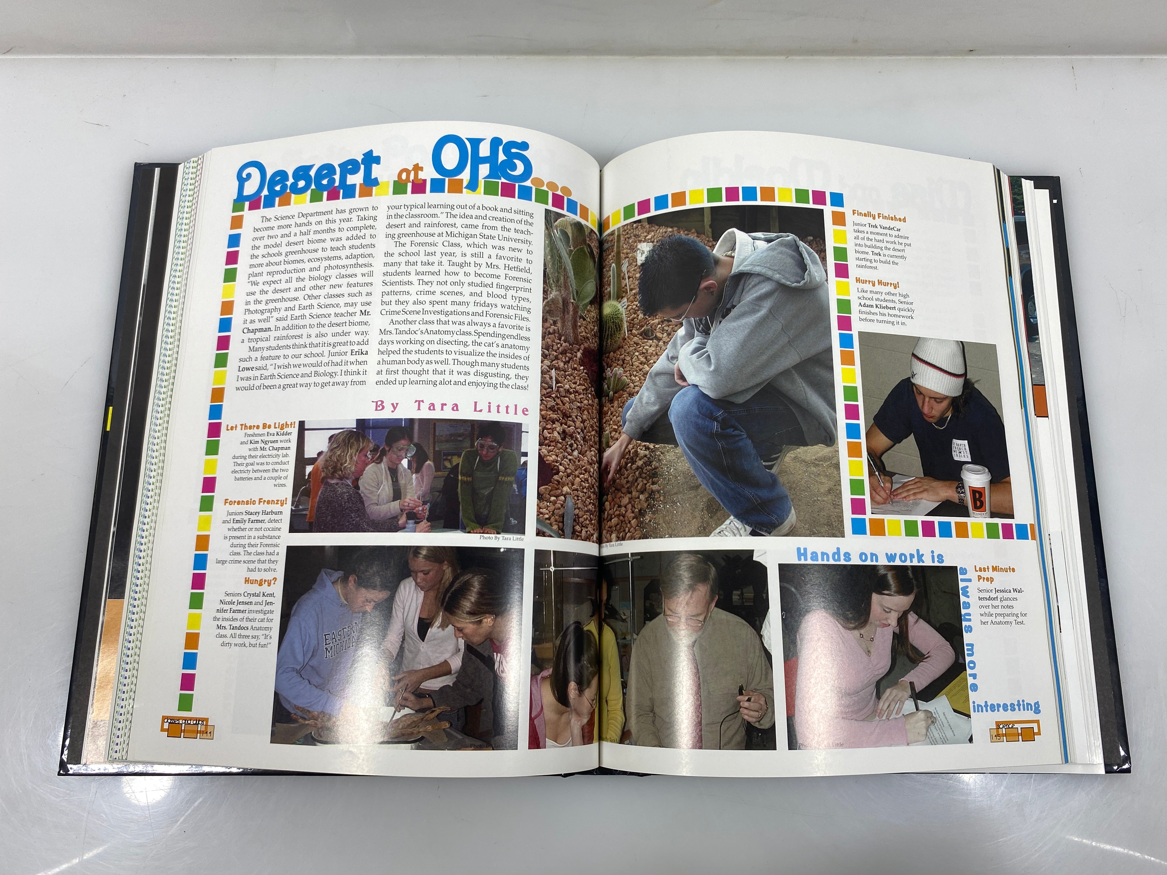 2004 "Tomahawk" Okemos High School Yearbook Okemos, MI HC