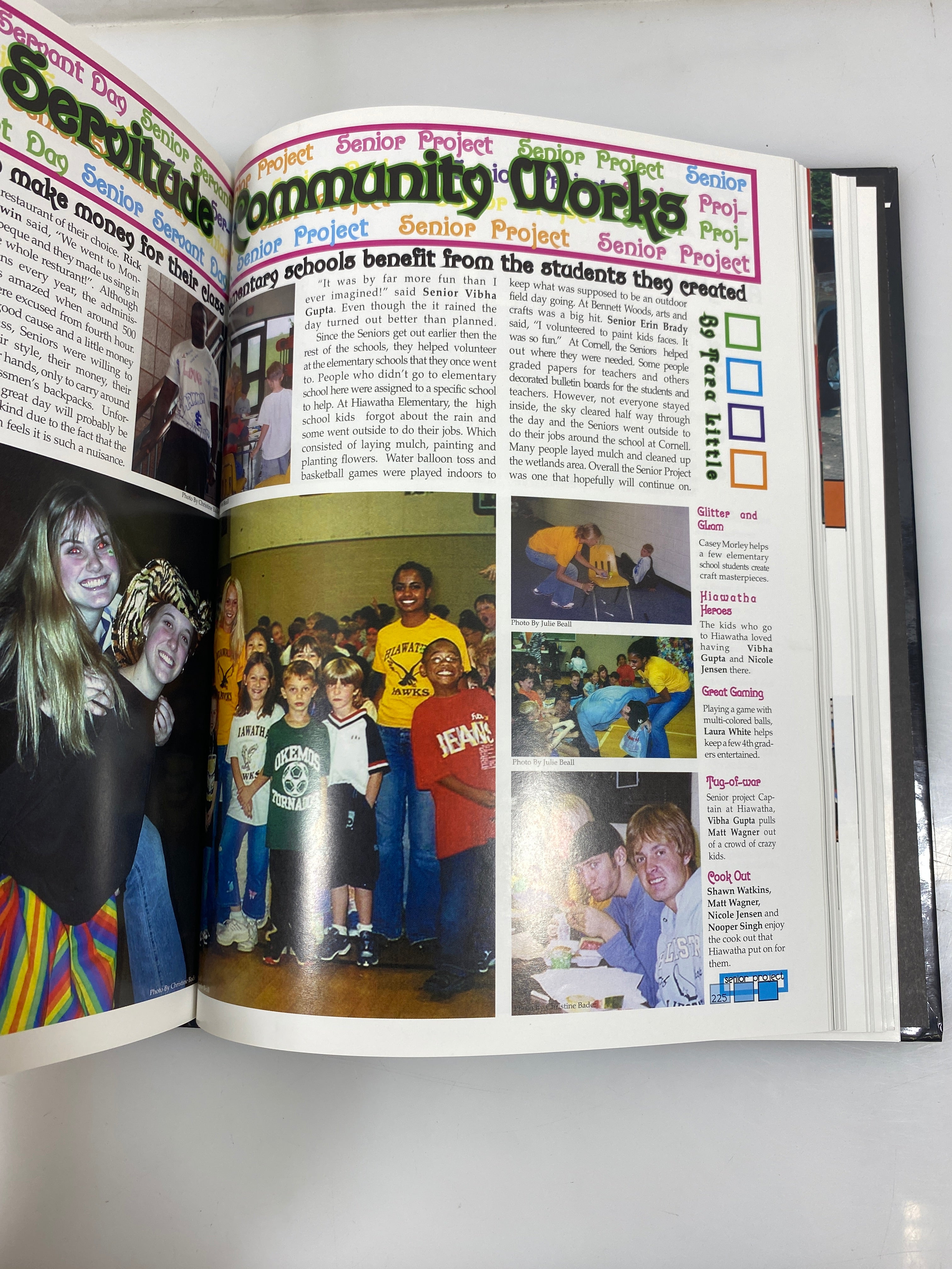 2004 "Tomahawk" Okemos High School Yearbook Okemos, MI HC