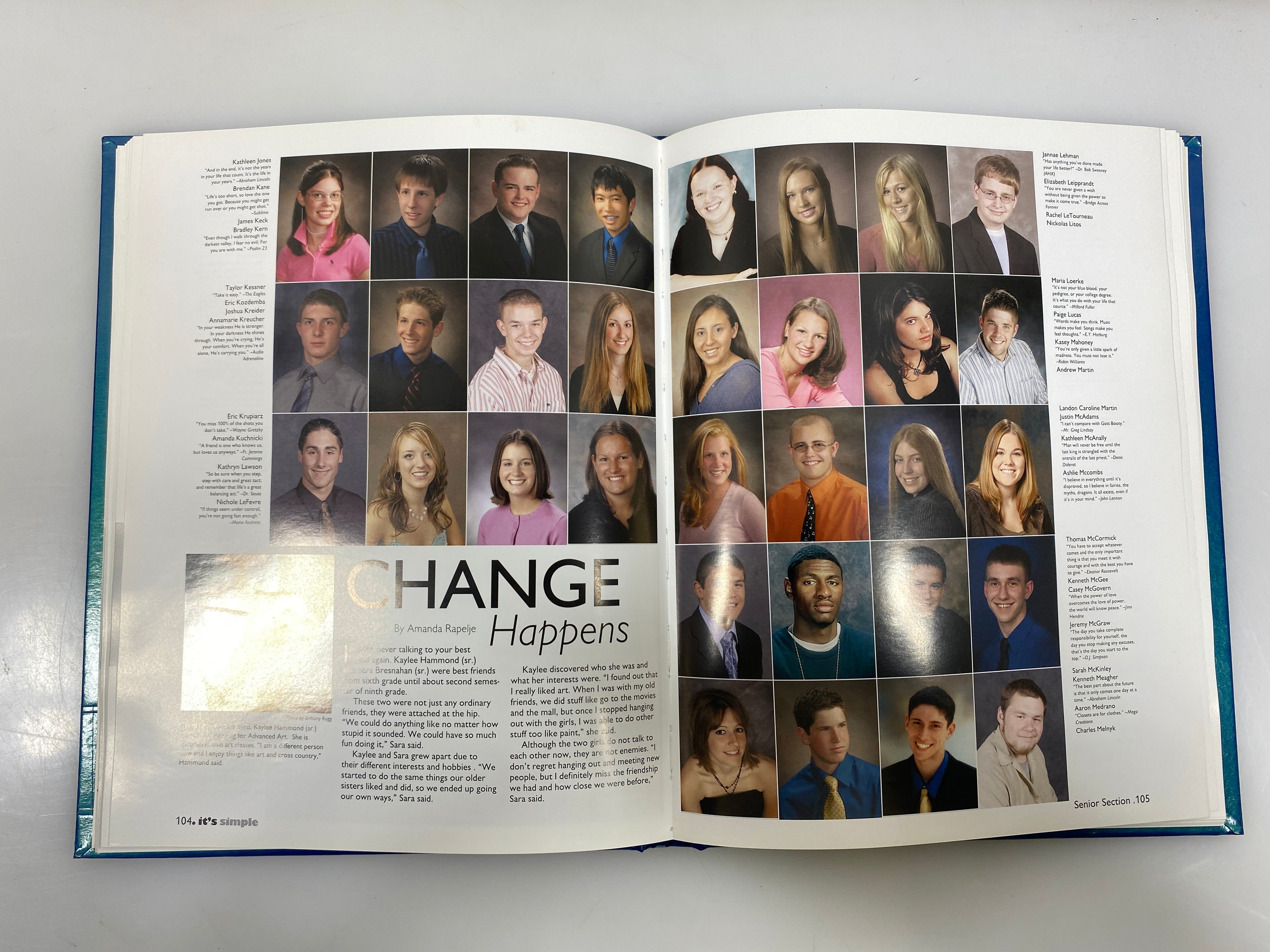 2006 Haslett High School "Dixit" Yearbook HC Haslett, MI