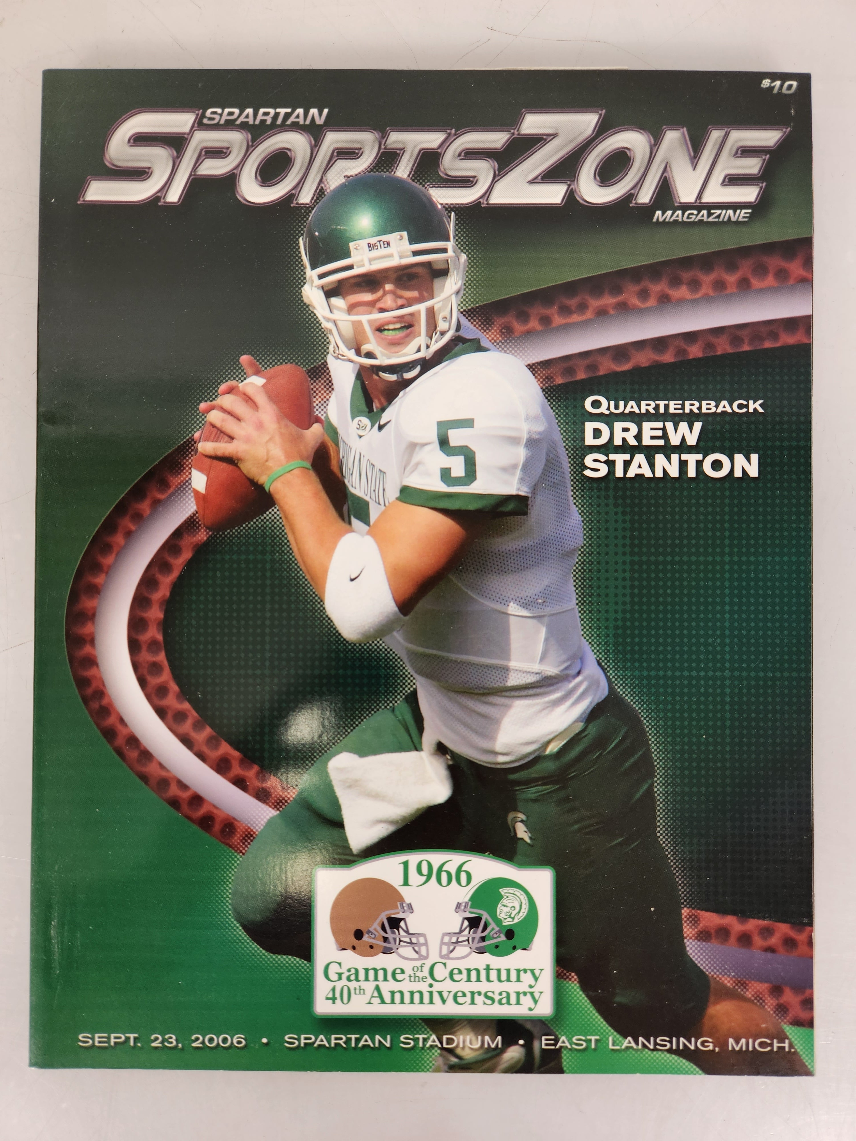 2006 Michigan State vs Notre Dame Spartan SportsZone Magazine Football Program