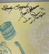 2008 MSU Museum Folk Festival Poster Go Green Ephemera *Signed*