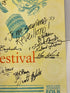 2008 MSU Museum Folk Festival Poster Go Green Ephemera *Signed*