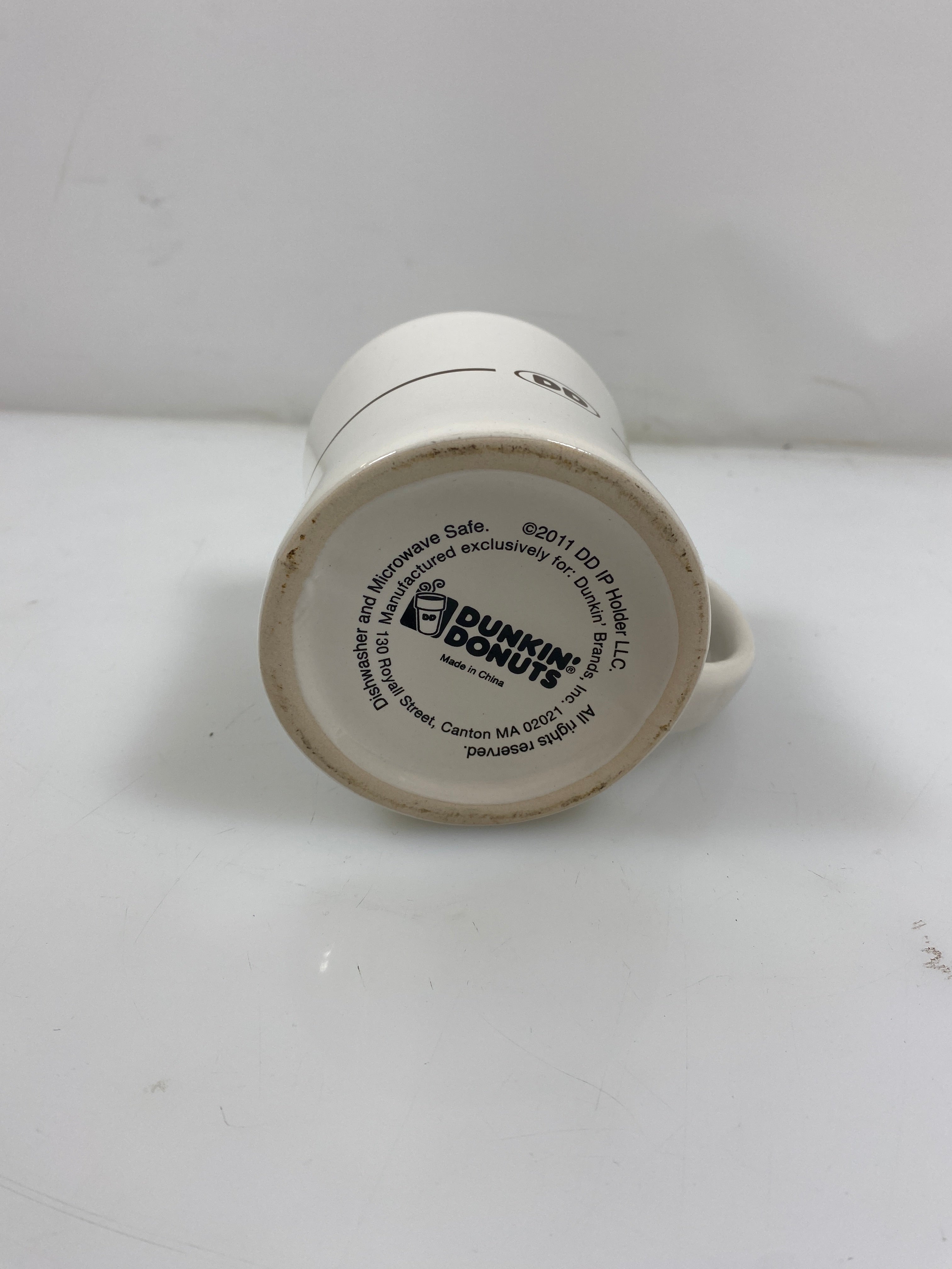 2011 Dunkin Donuts Mug