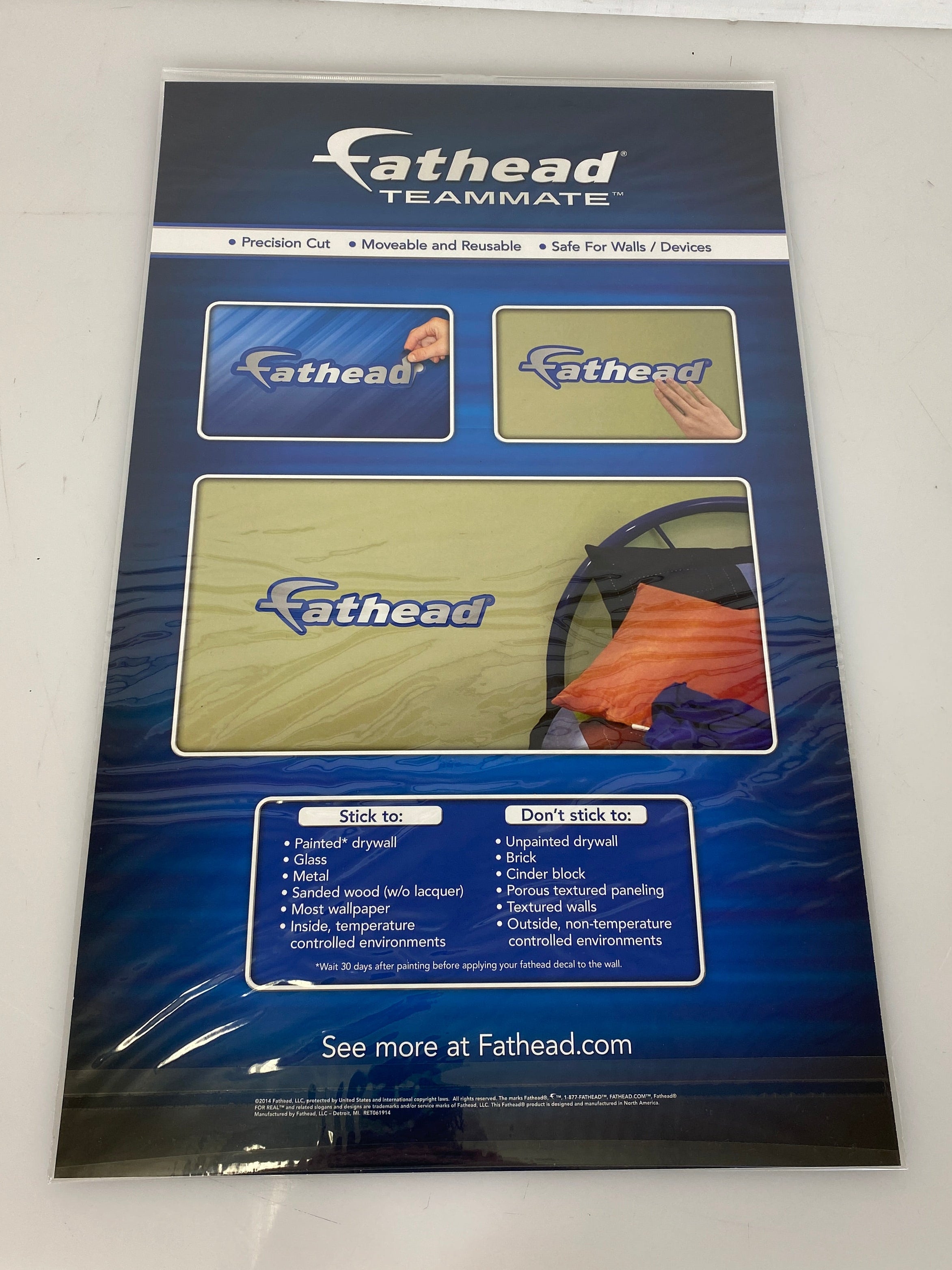 2011 MSU Fathead Wall Sticker Pack
