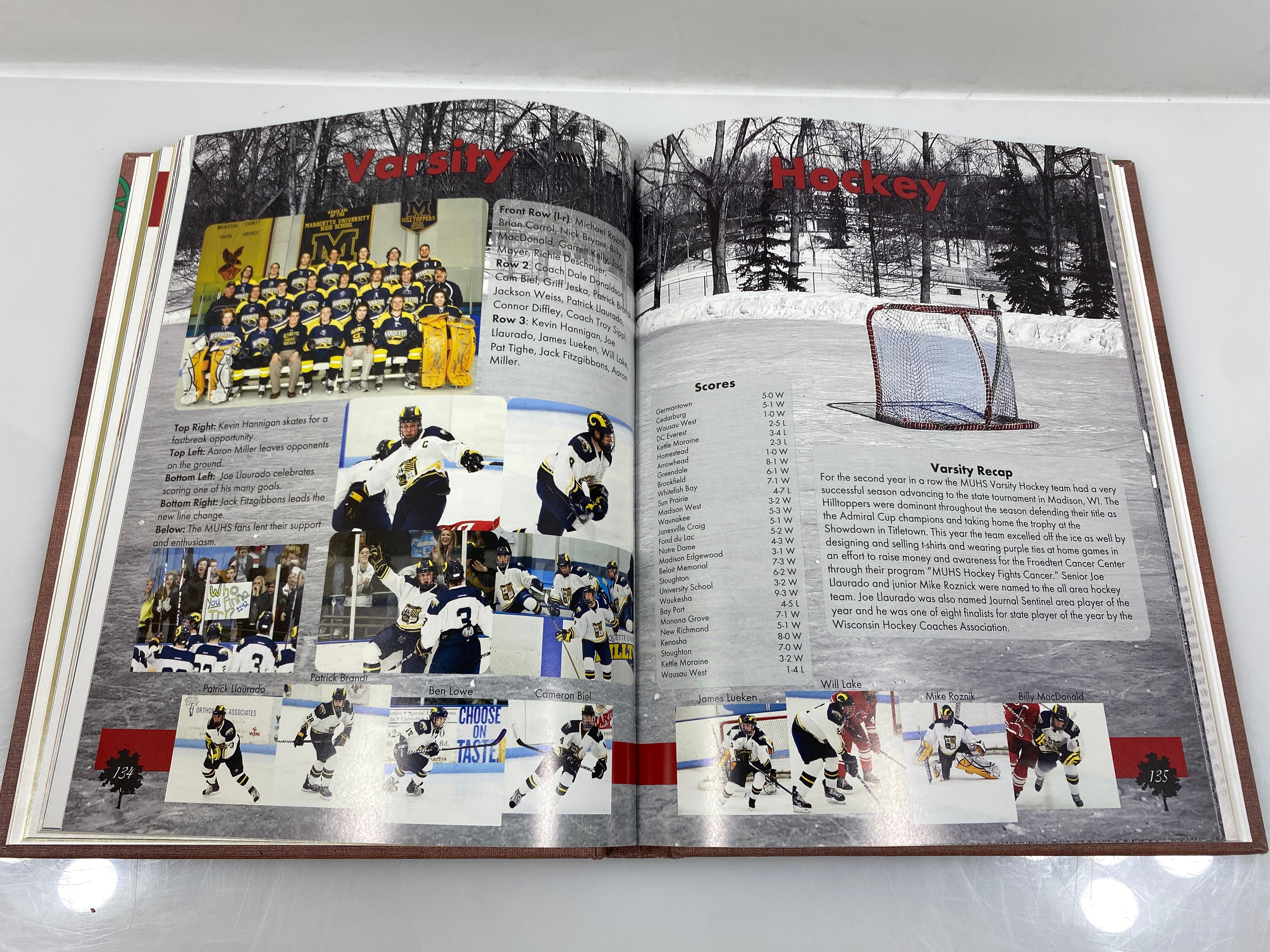 2012 Marquette University High School Yearbook Milwaukee Wisconsin HC