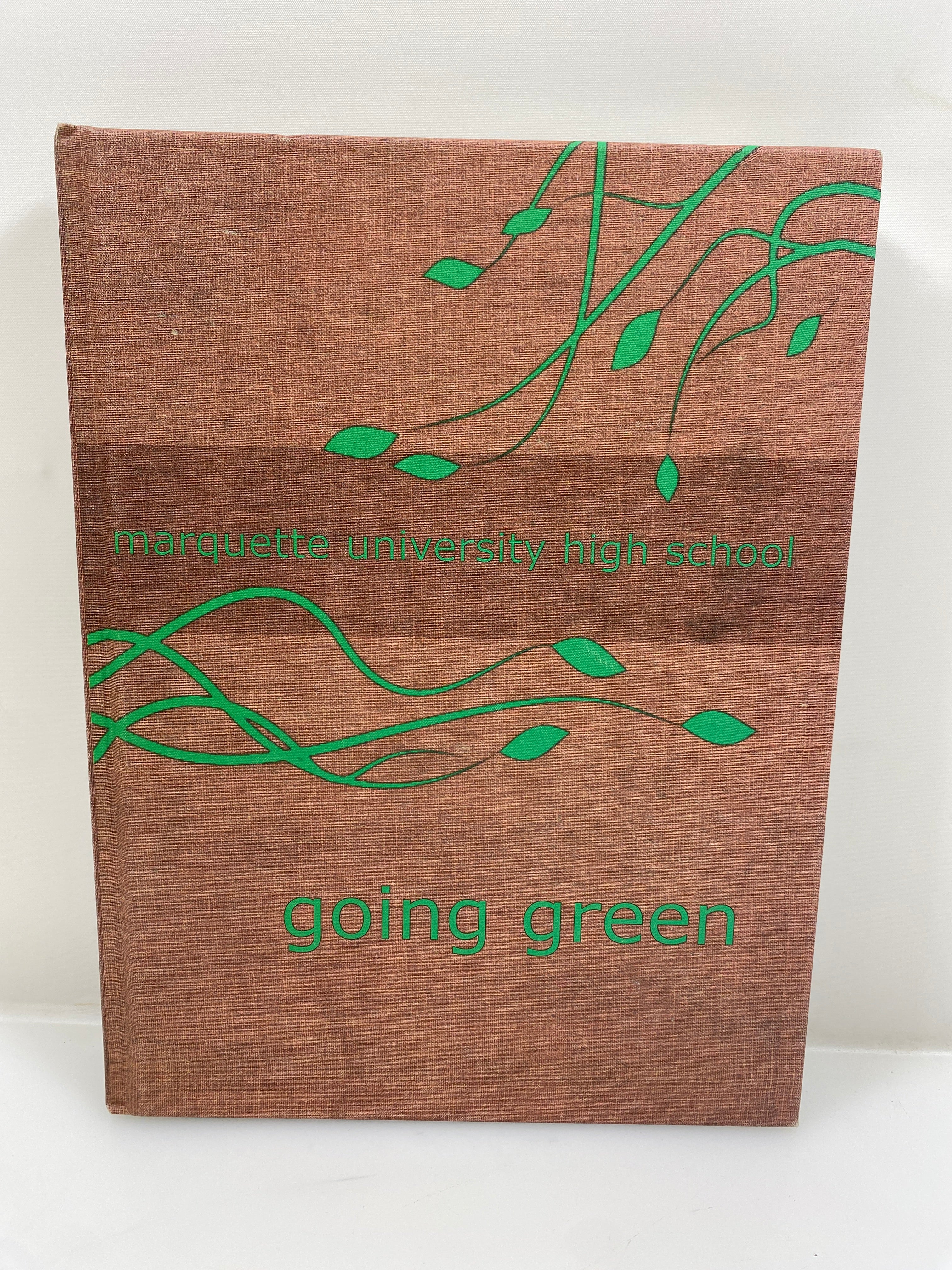 2012 Marquette University High School Yearbook Milwaukee Wisconsin HC