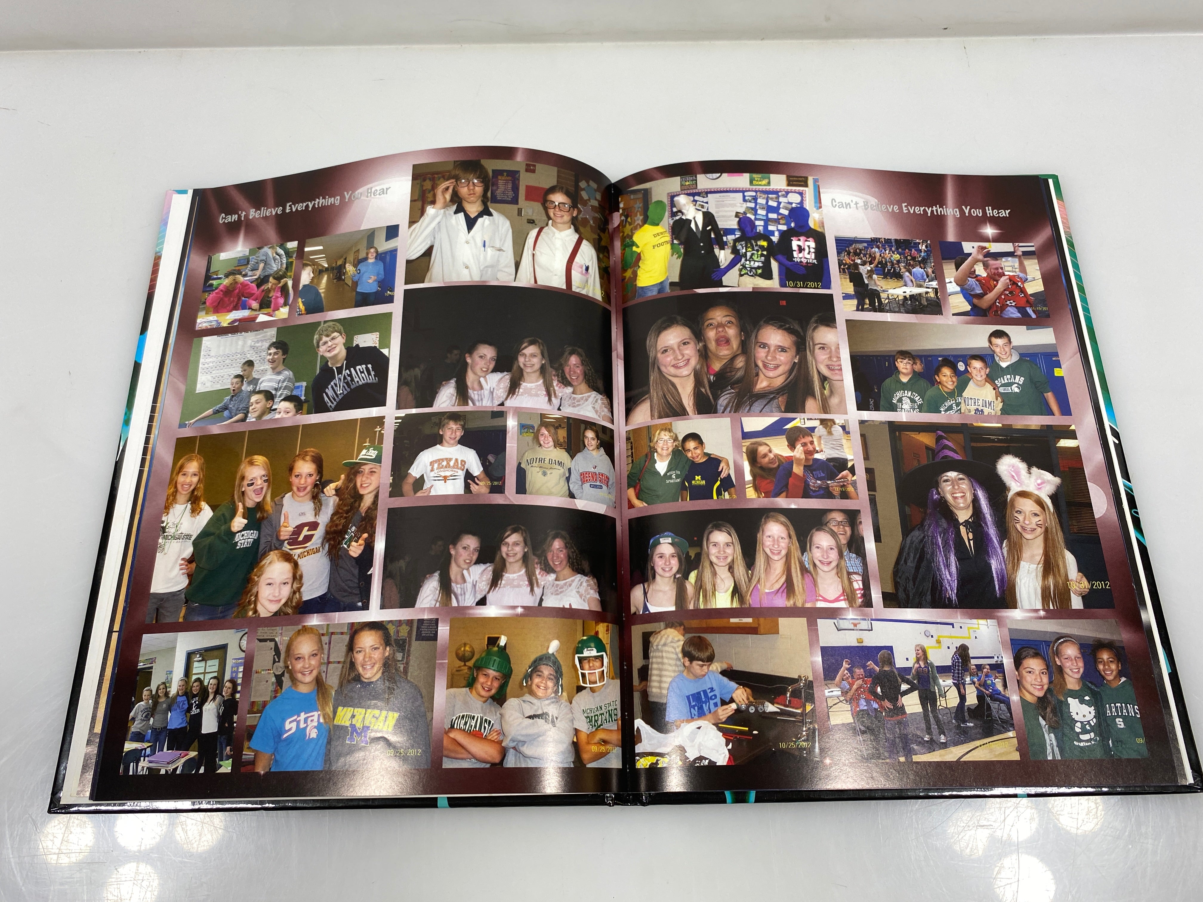 2013 DeWitt Junior High School Yearbook DeWitt, MI HC