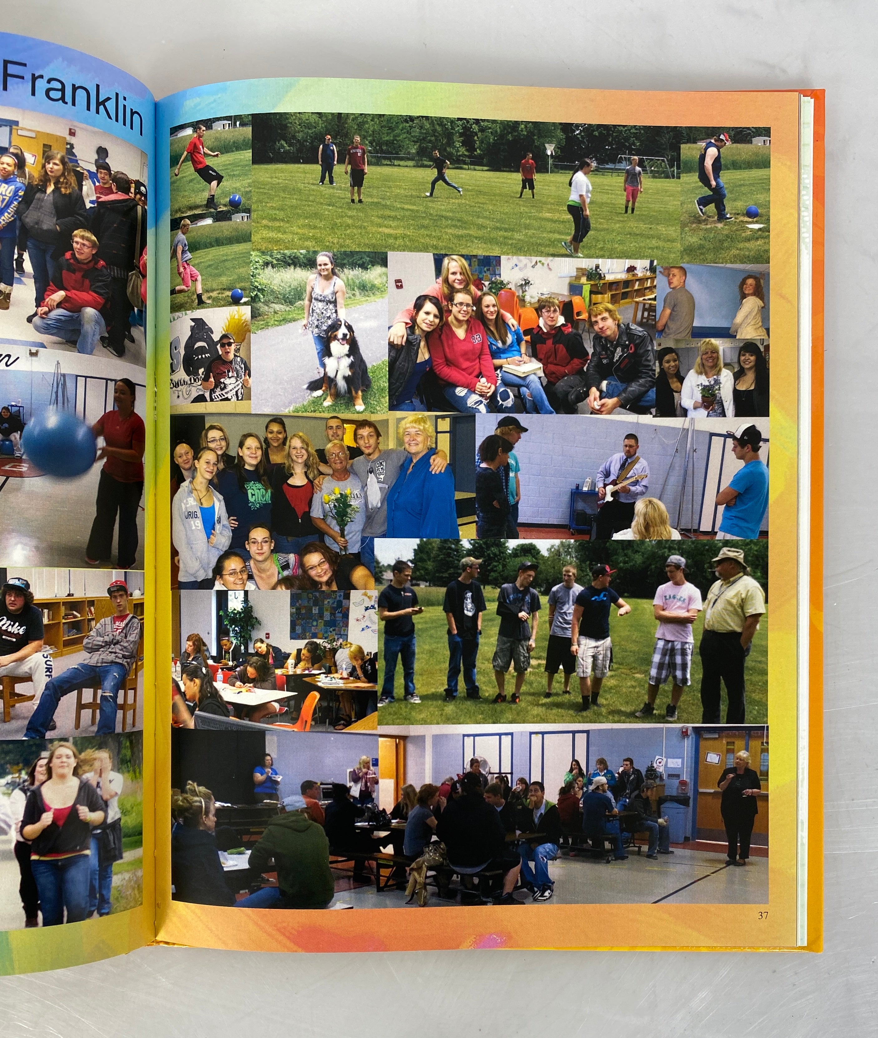 2013 Franklin High School Yearbook Girard Campus Coldwater Michigan HC