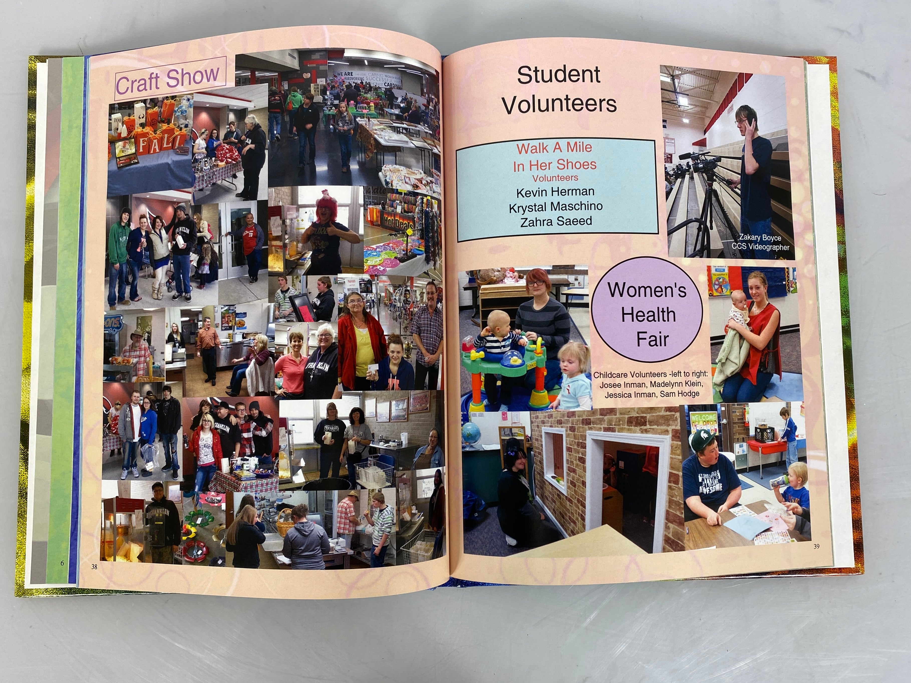 2014 Franklin High School Yearbook Girard Campus Coldwater Michigan HC