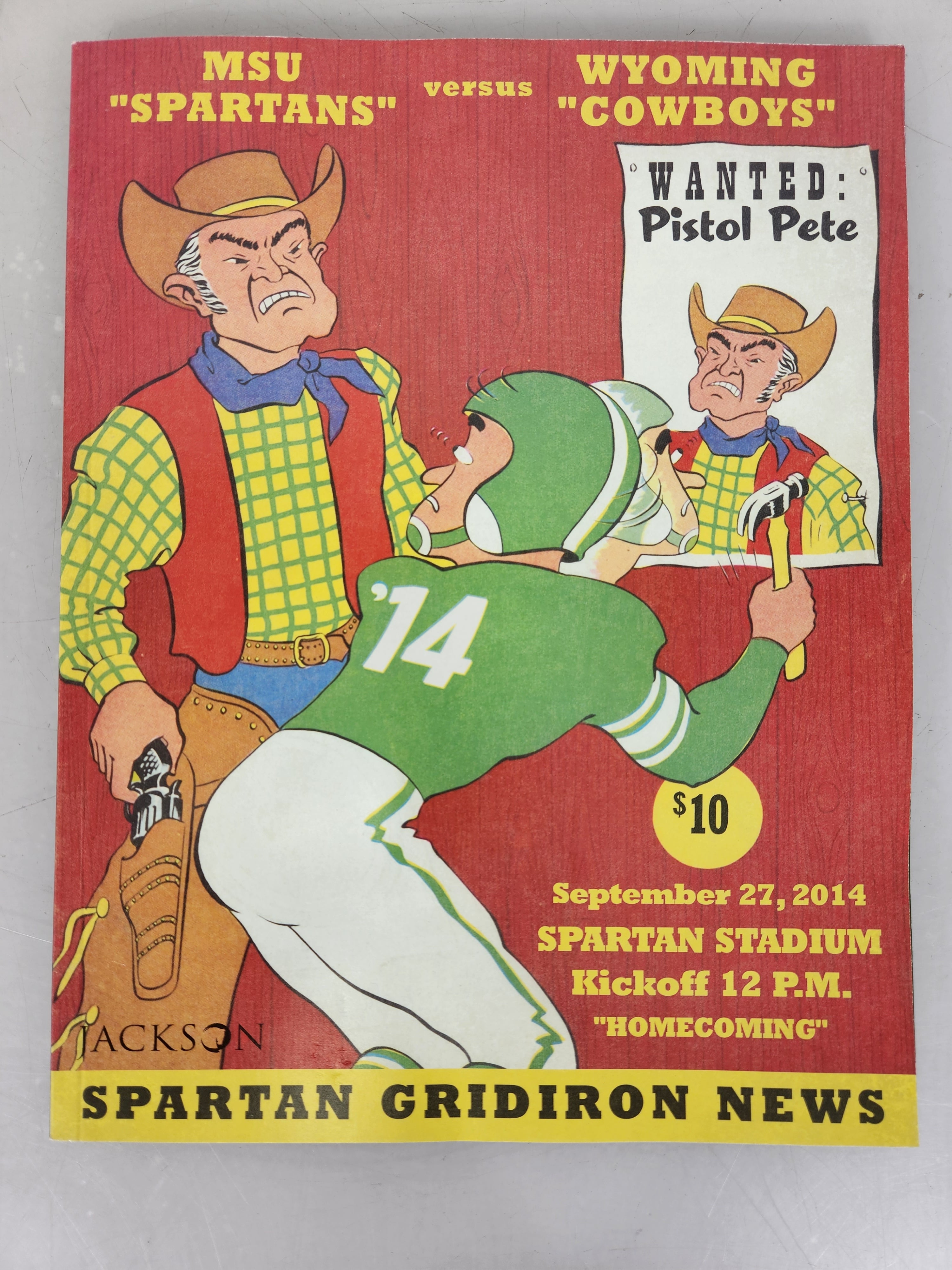 2014 Michigan State vs Wyoming Michigan State Football Program