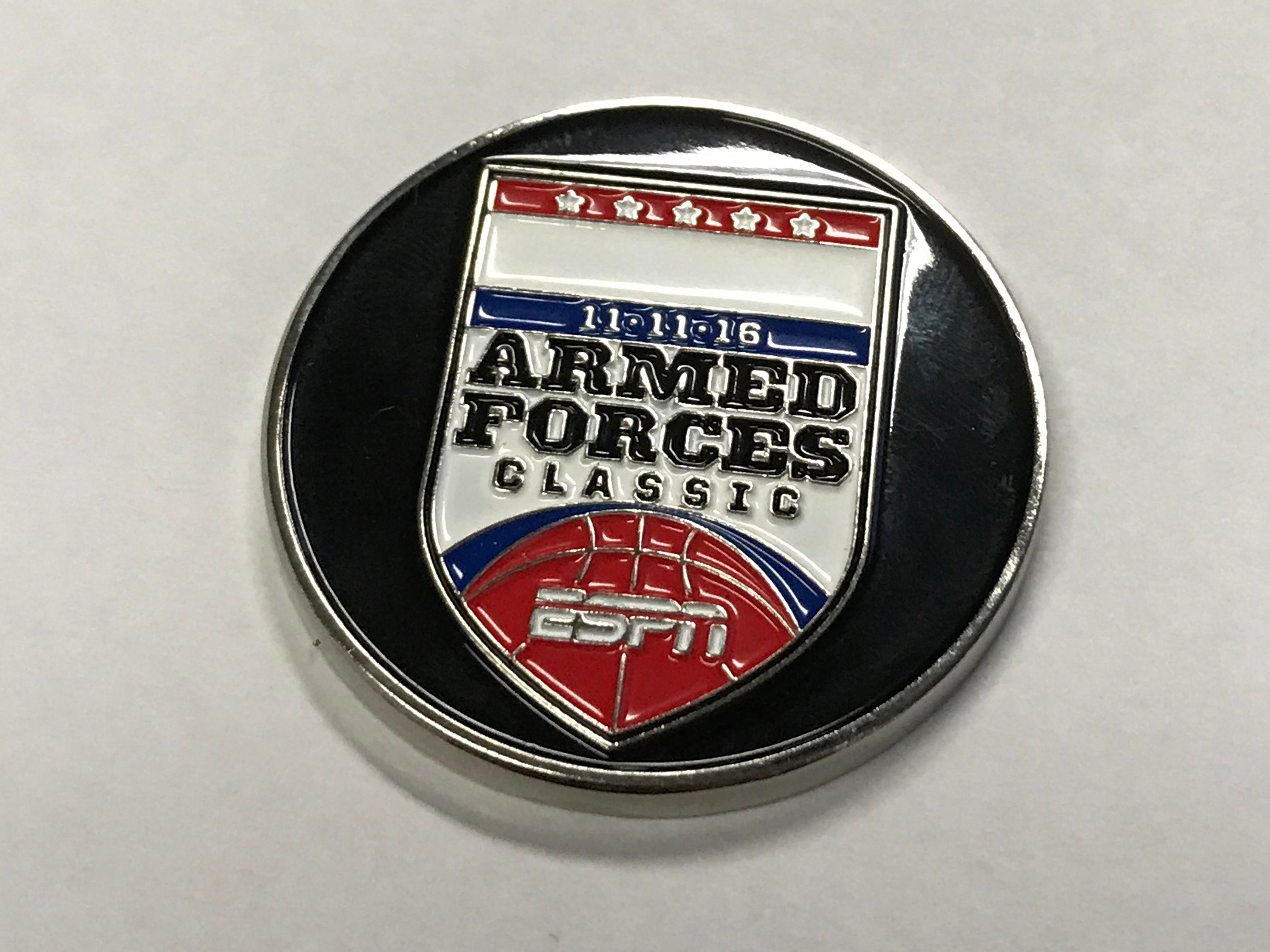 2016 Armed Forces Classic MSU Challenge Coin