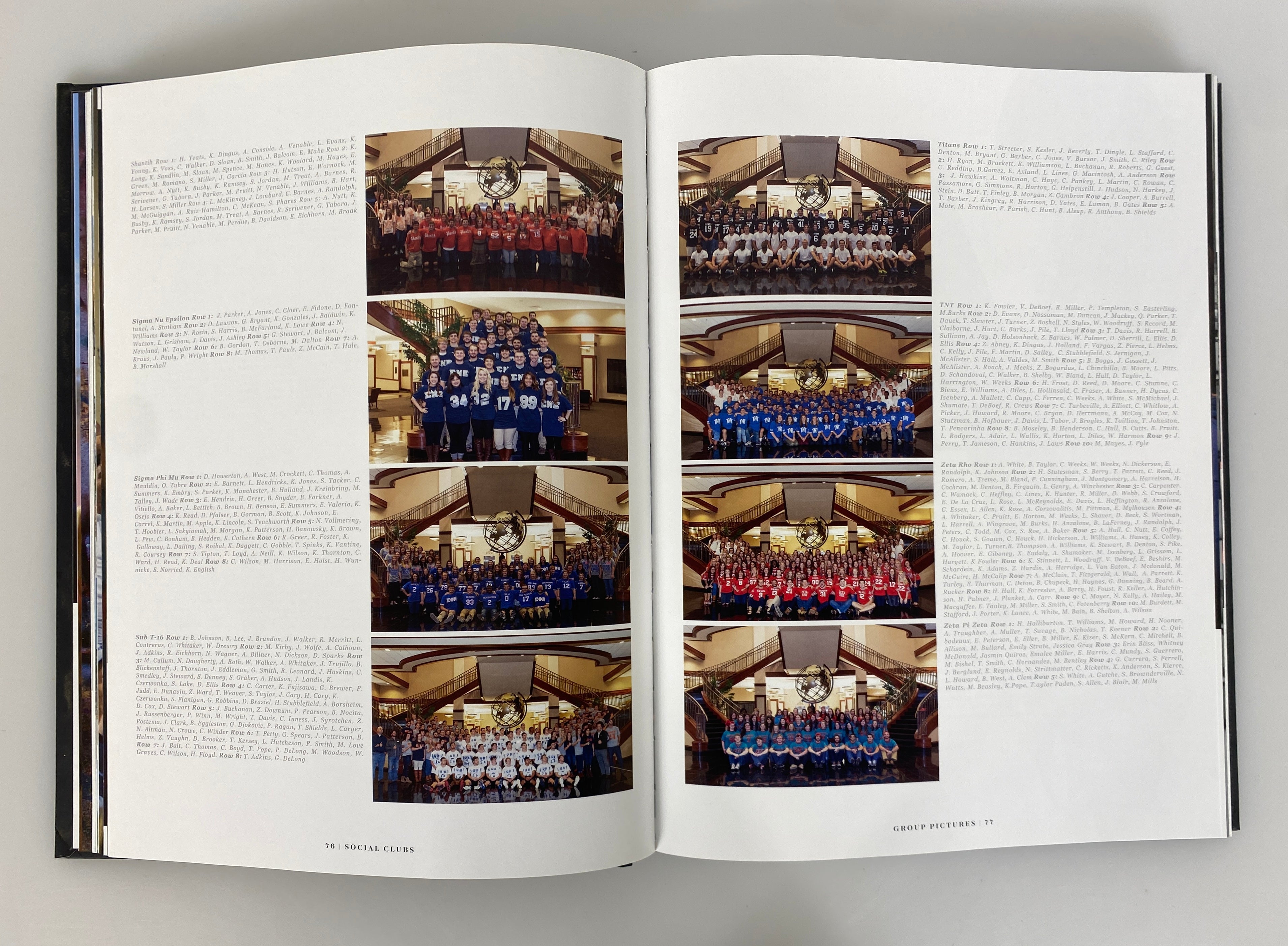 2016 Harding University "Multitudes" Yearbook Searcy Arkansas HC