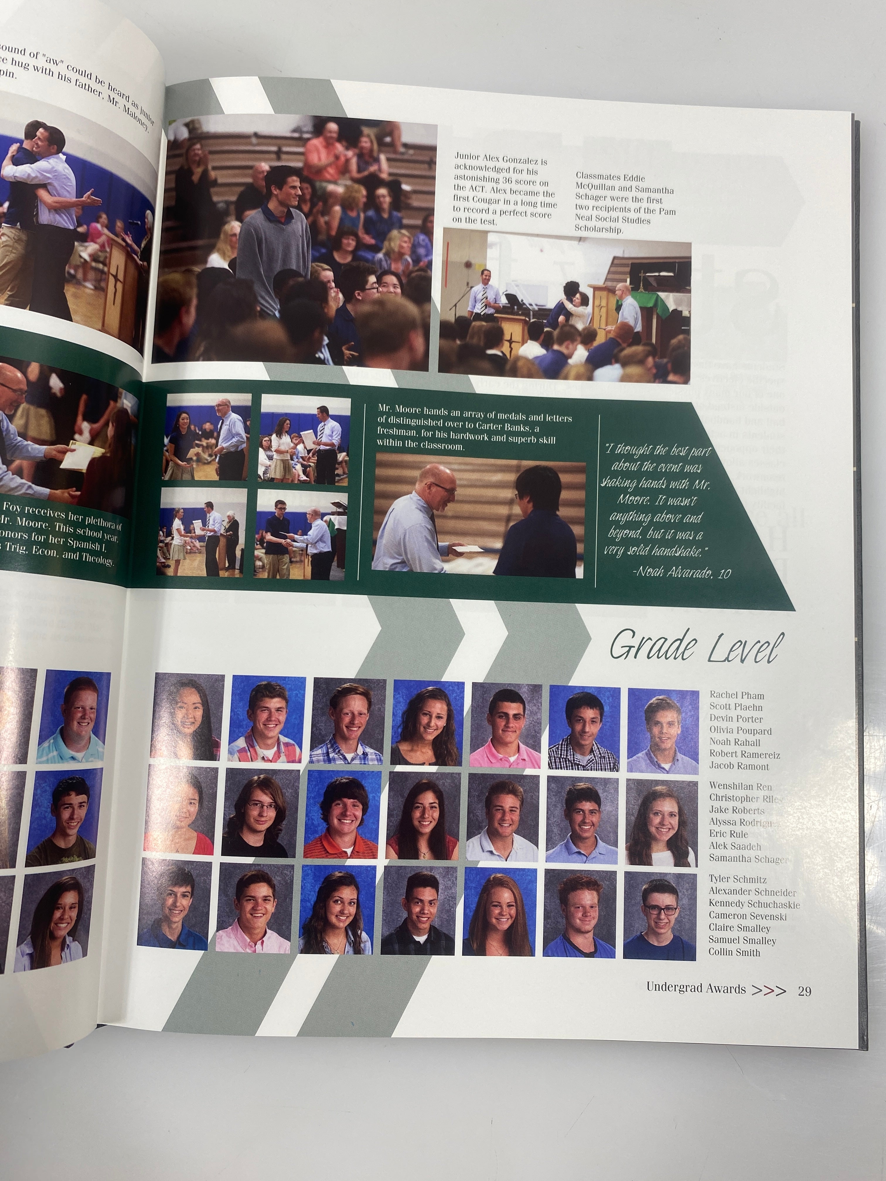 2016 Lansing Catholic High School "Reflections" Yearbook HC