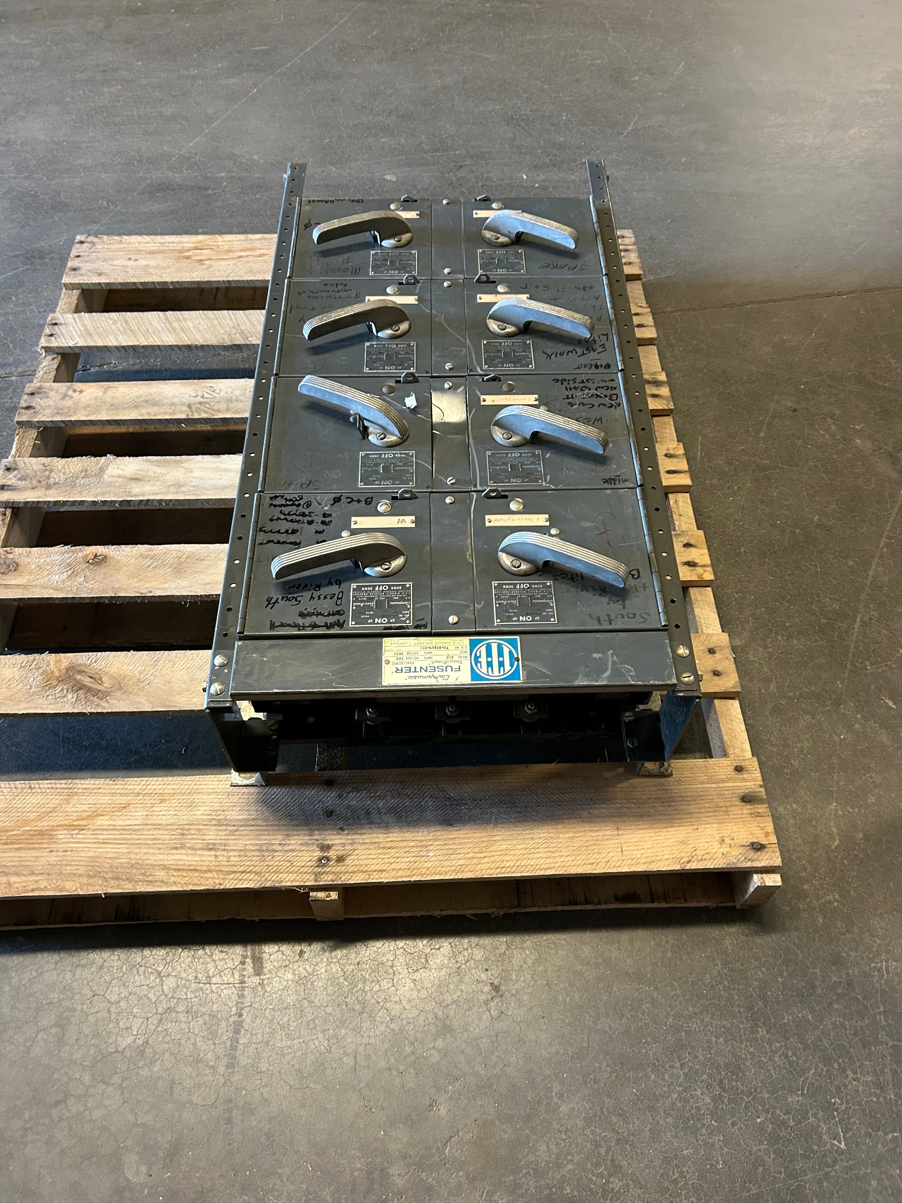 Clampmatic Fusenter VacuBreak Panel Board *Untested*