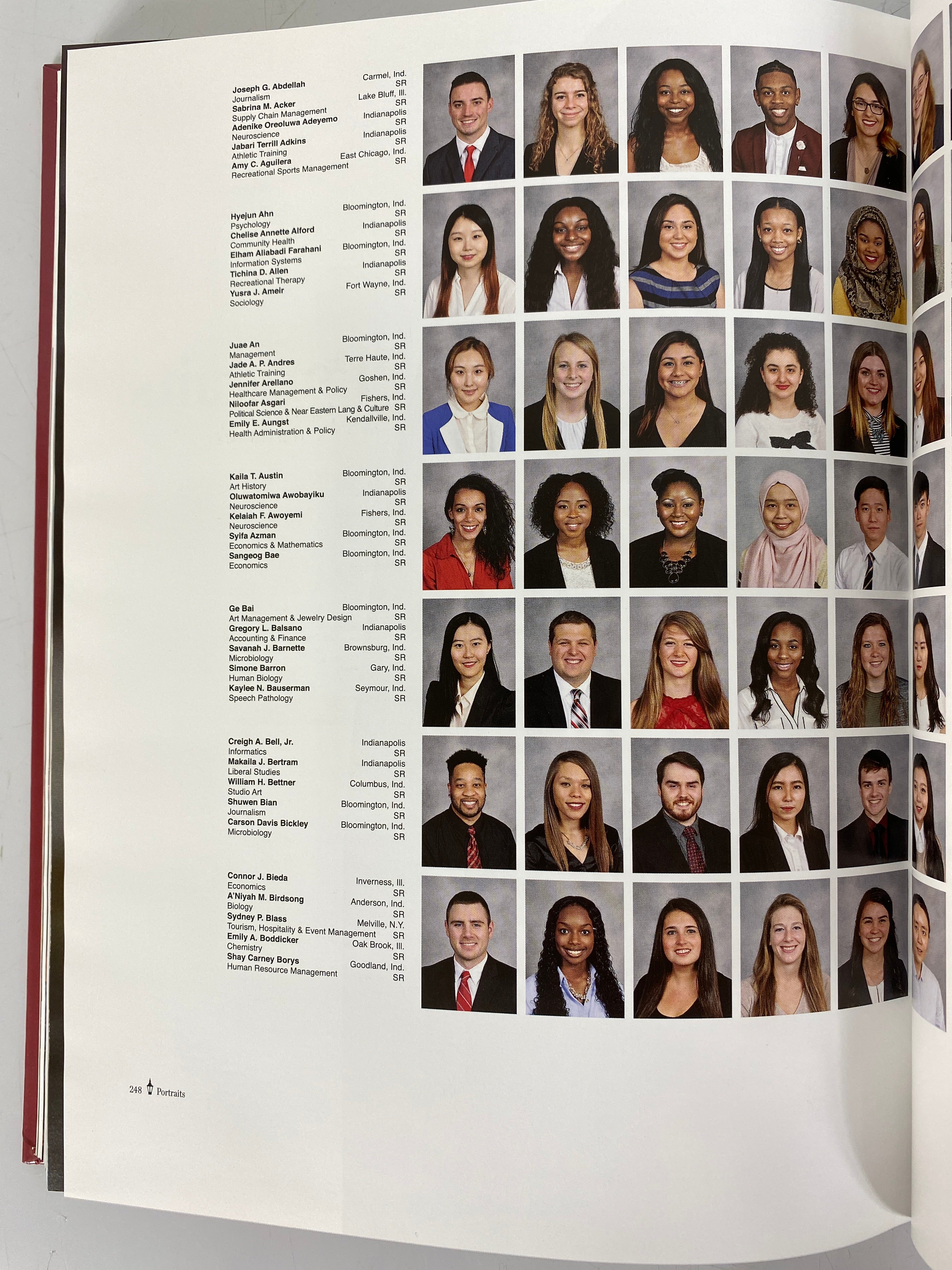 2017 Indiana University Yearbook "Arbutus" Bloomington IN HC