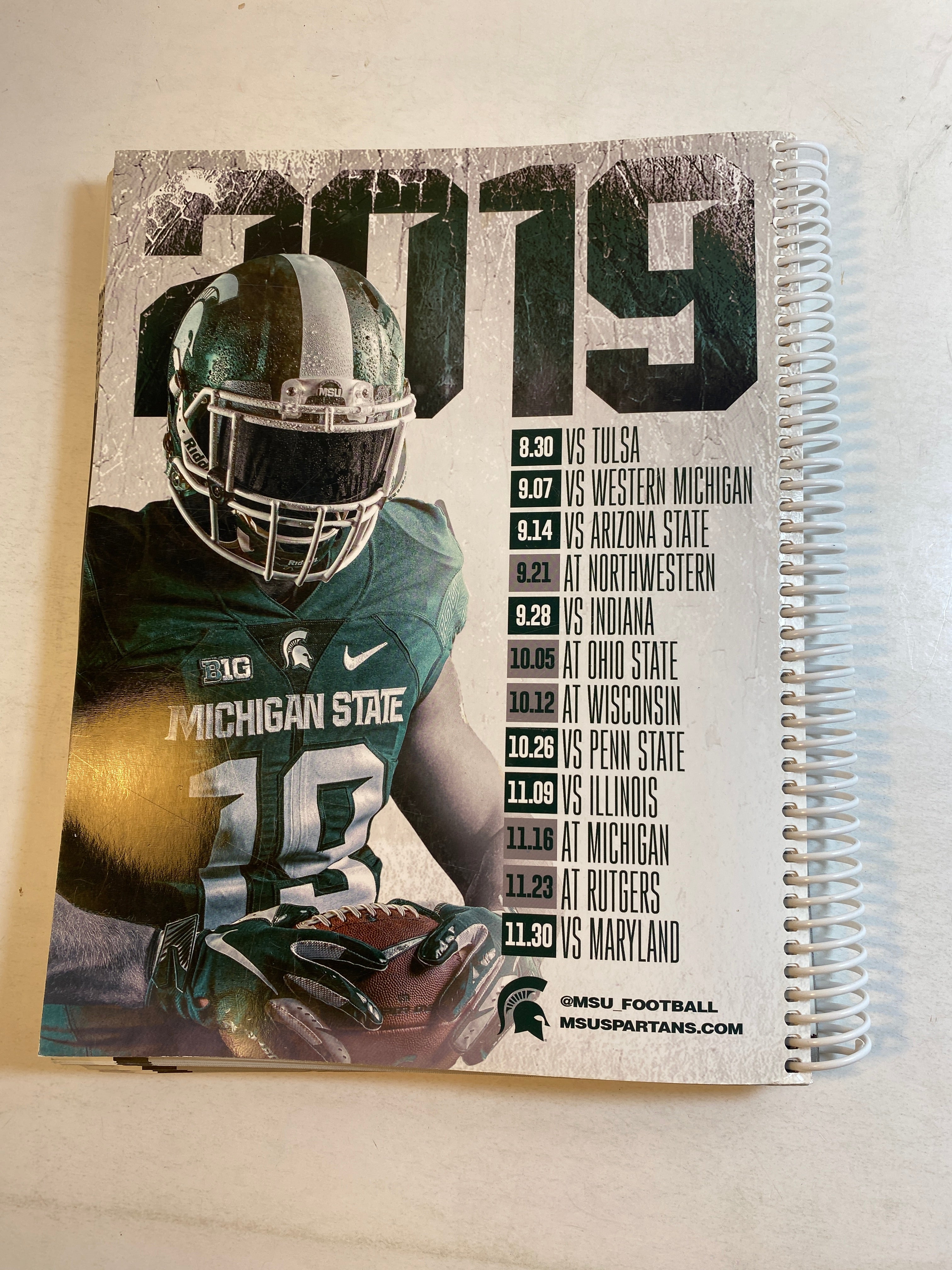 2019 MSU Michigan State Football Media Guide