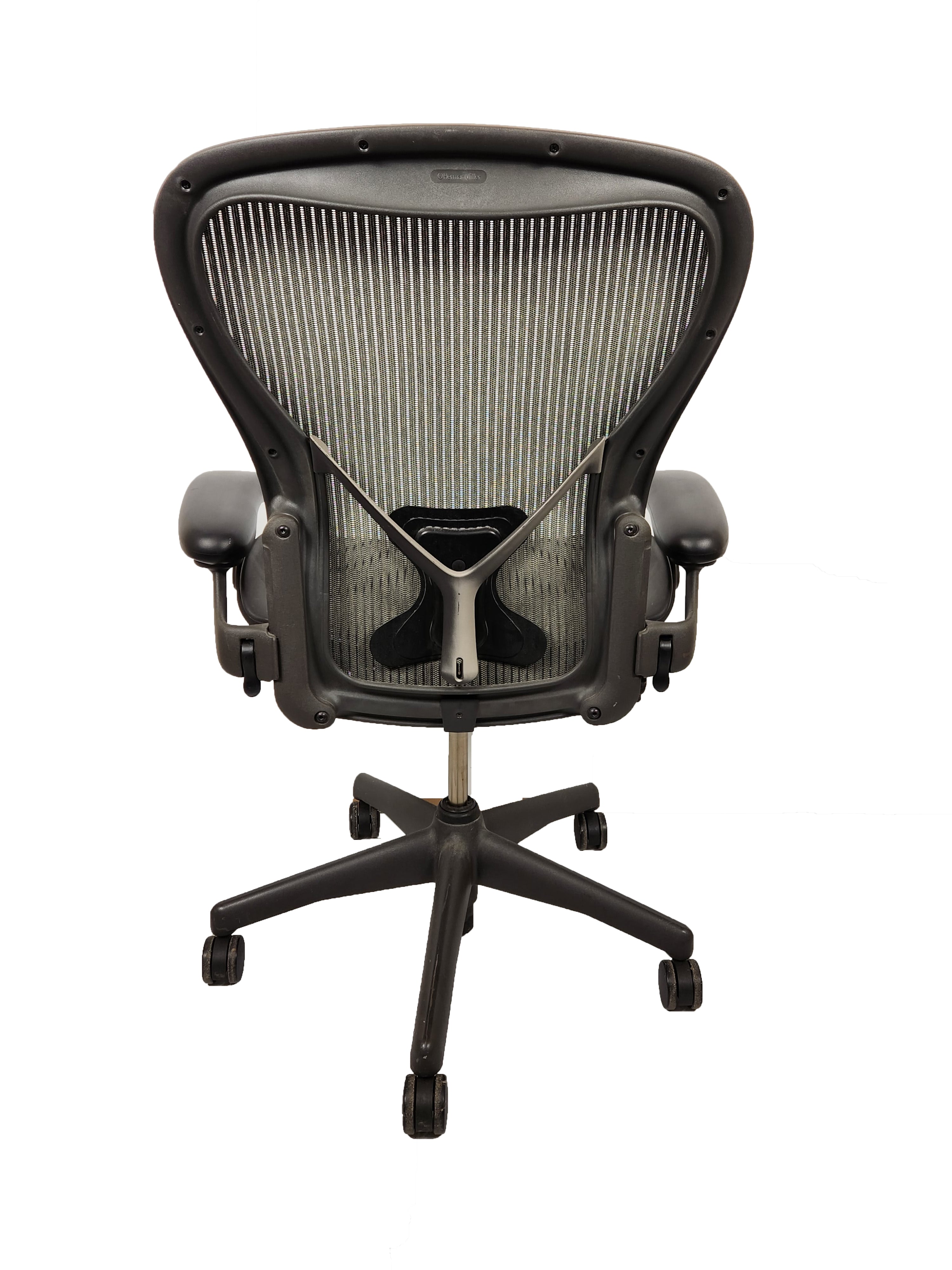 Gray Herman Miller Aeron Chair Size B