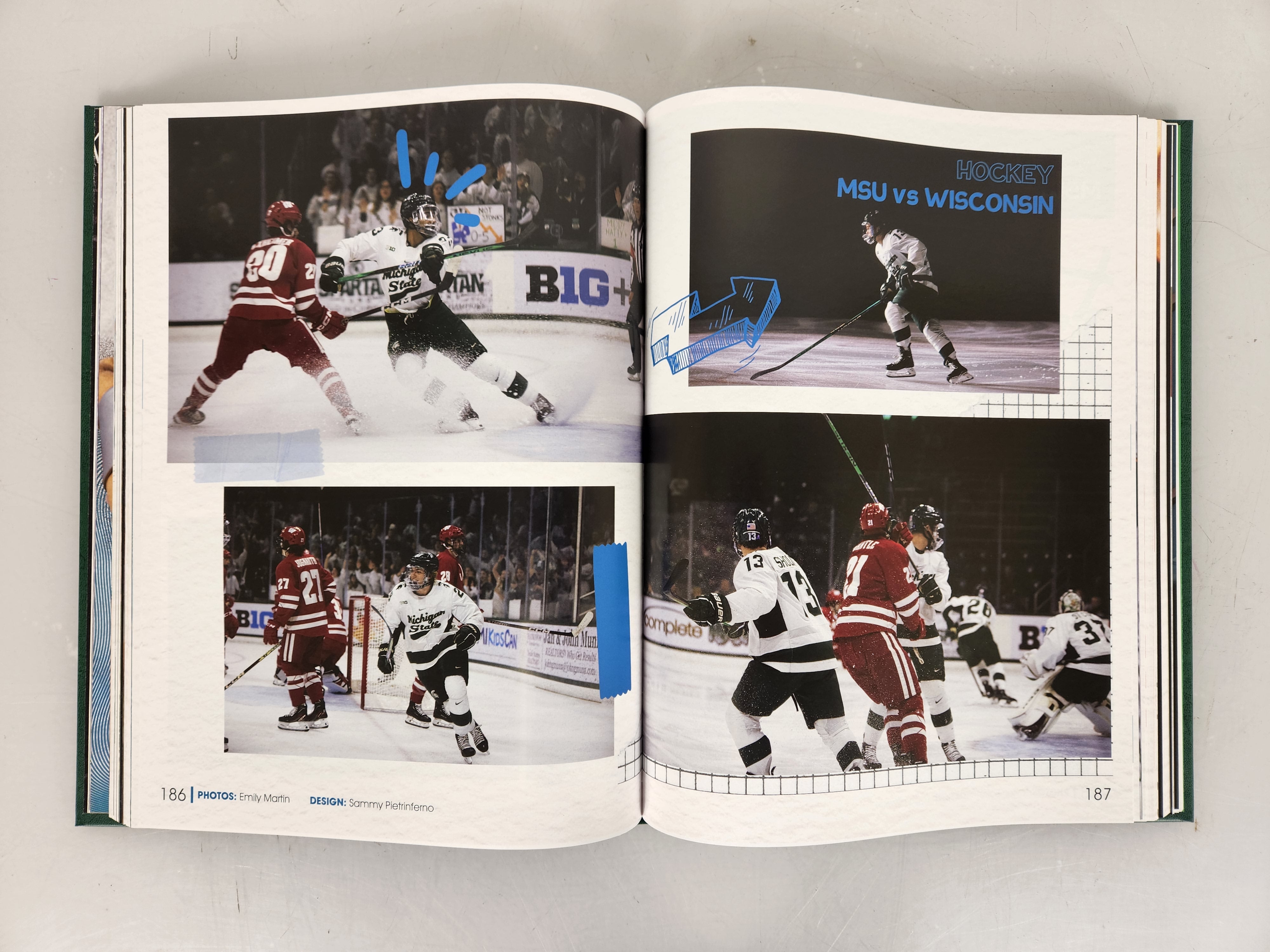 2023 Michigan State University Yearbook Red Cedar Log