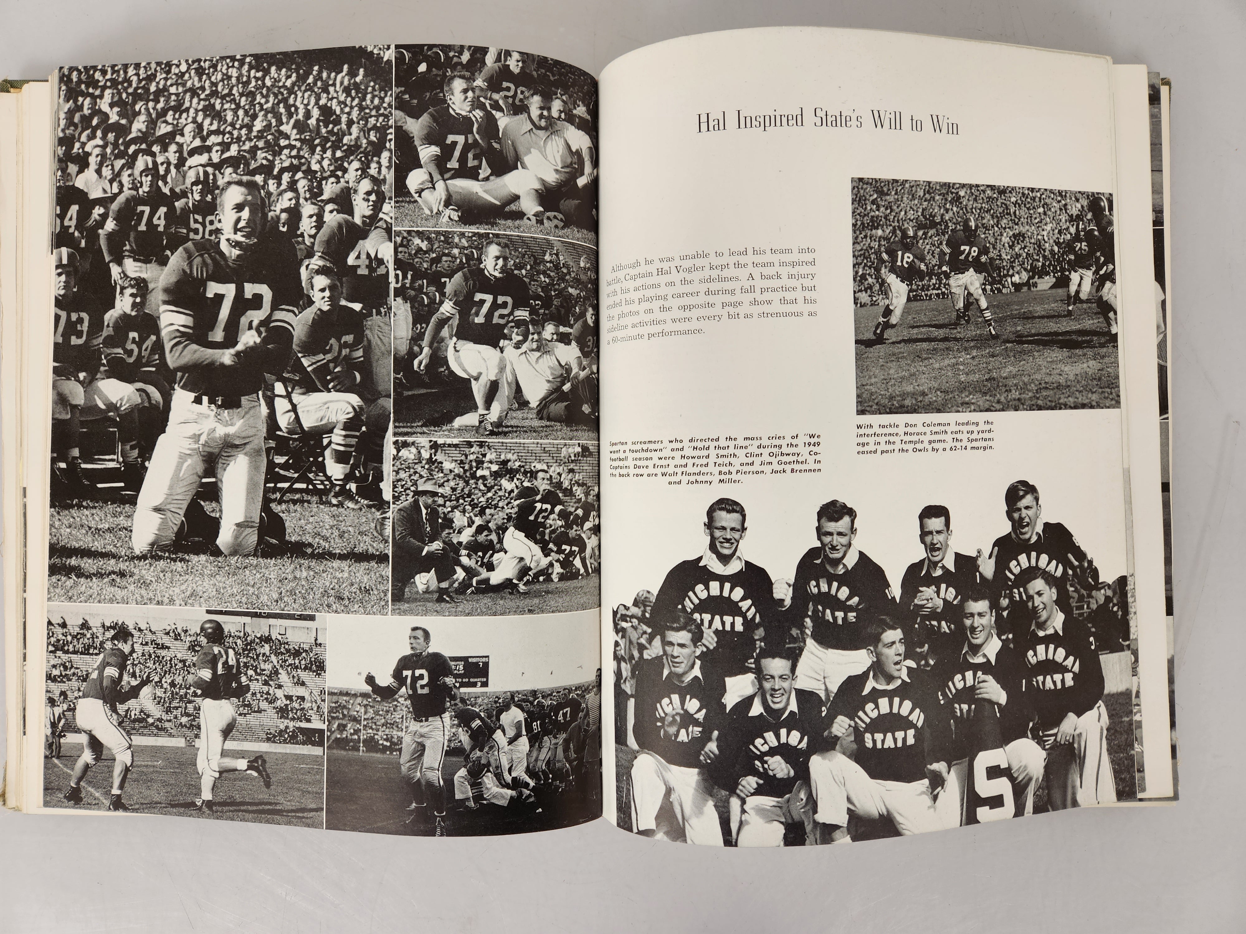 1950 Michigan State College Yearbook Wolverine