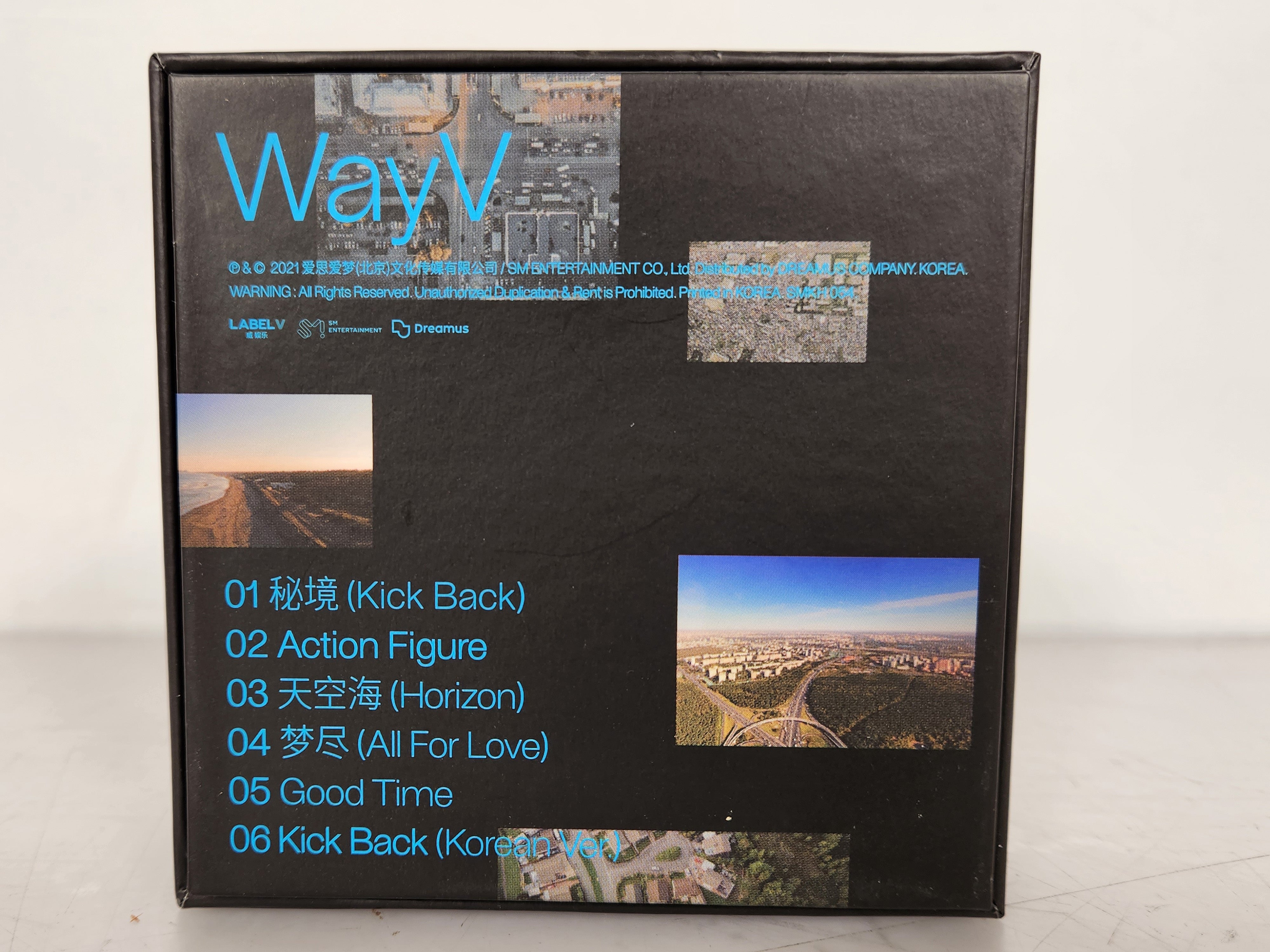 WayV "Kick Back" The 3rd Mini Album Stranger Version KPOP Kit Album with Folding Photo Insert