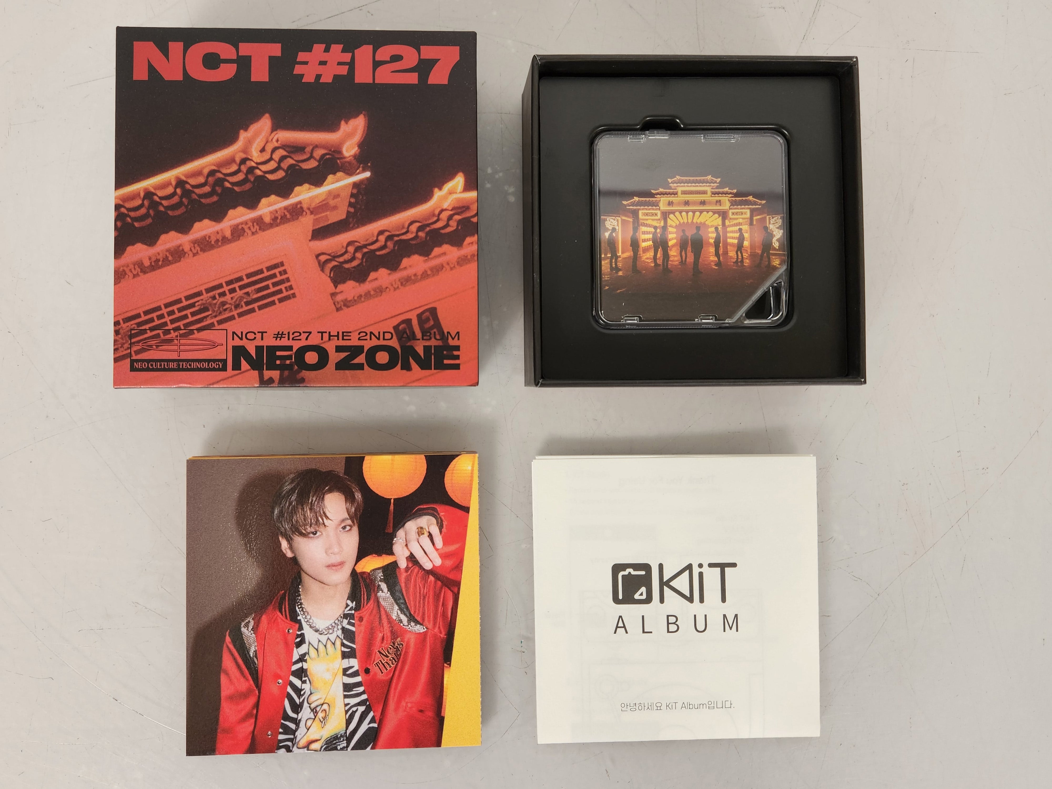 NCT 127 Neo Zone - The Second Album KPOP Kit Album with Folding Photo Insert