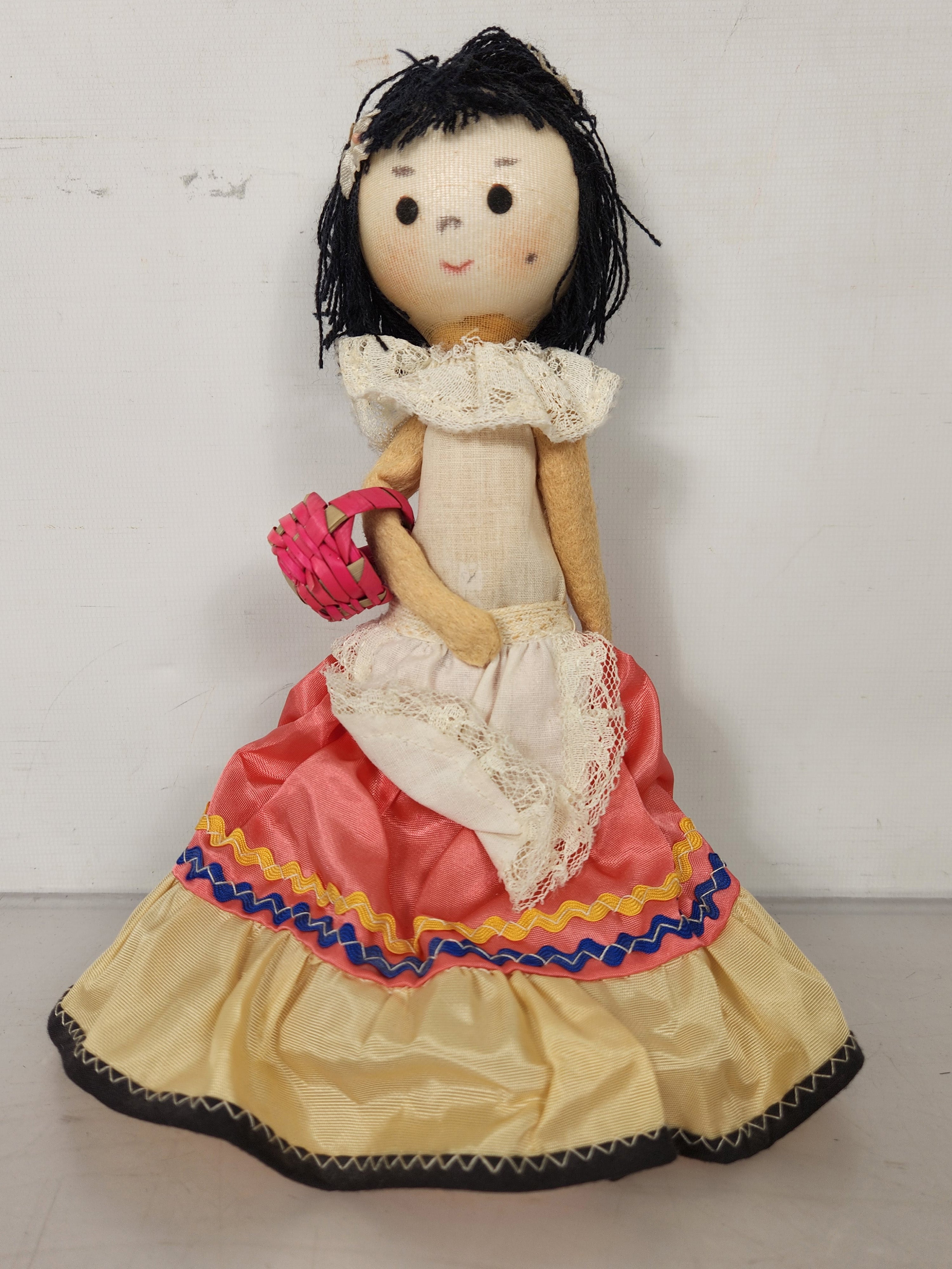 Costa Rican Handmade Female Doll