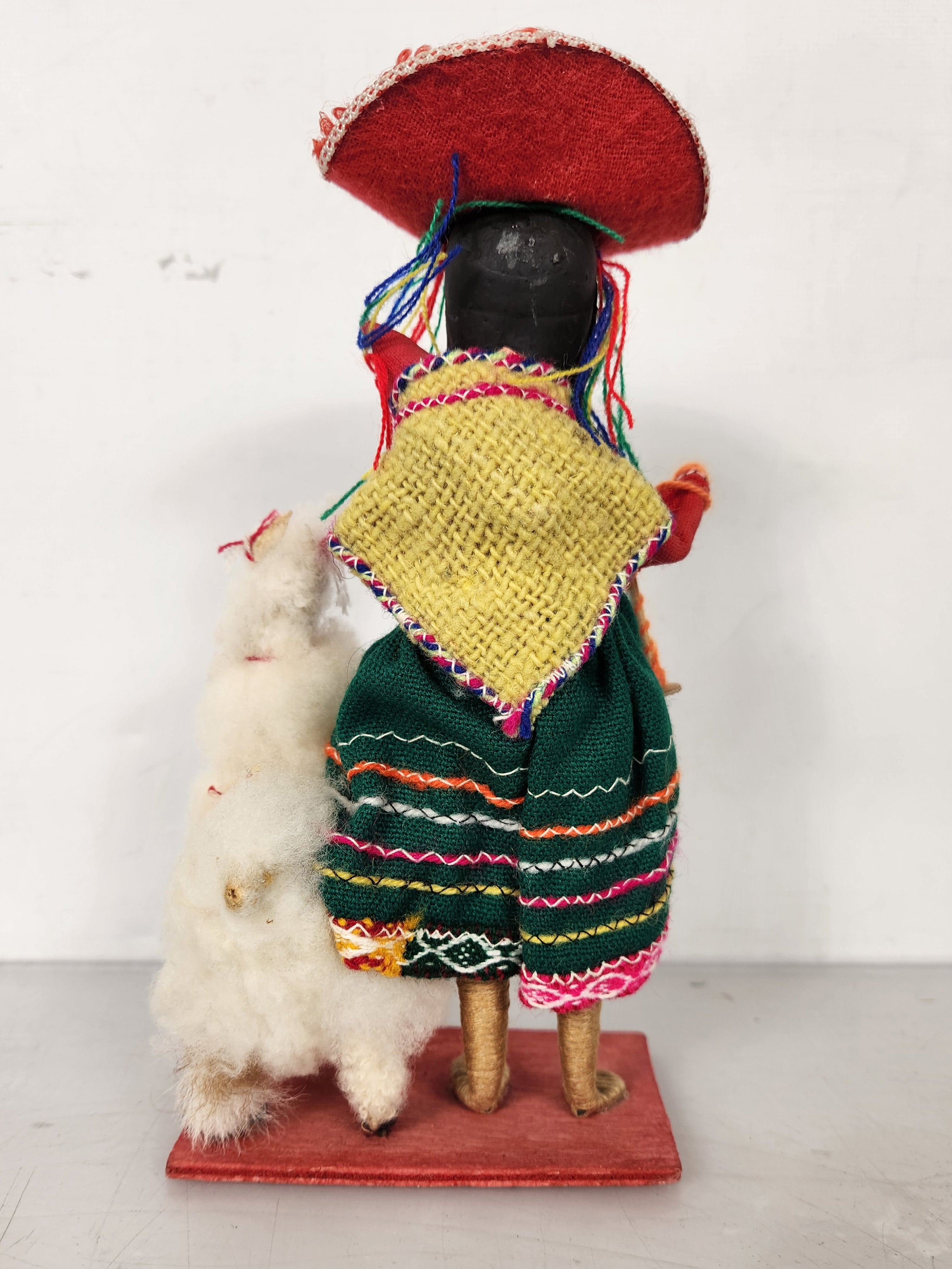 Handmade Doll with Llama