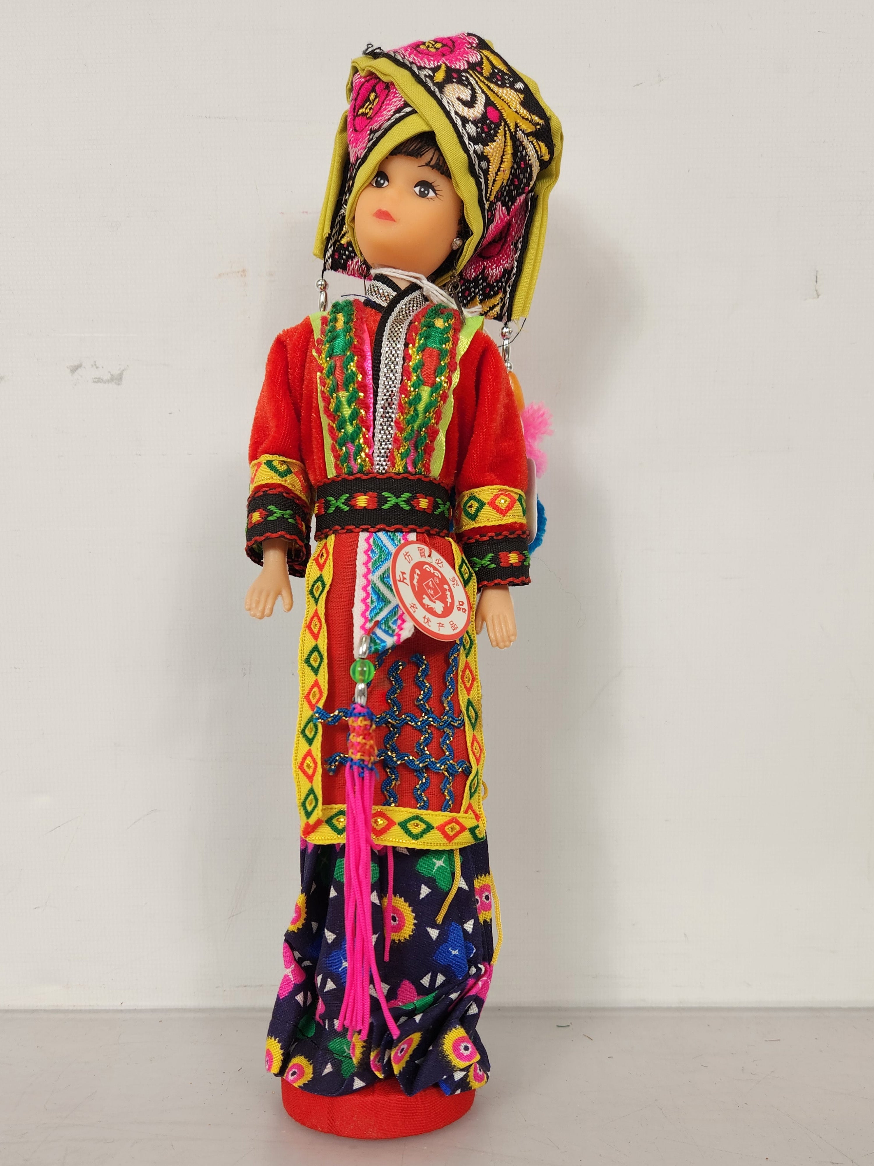 Korean Plastic Doll on Stand