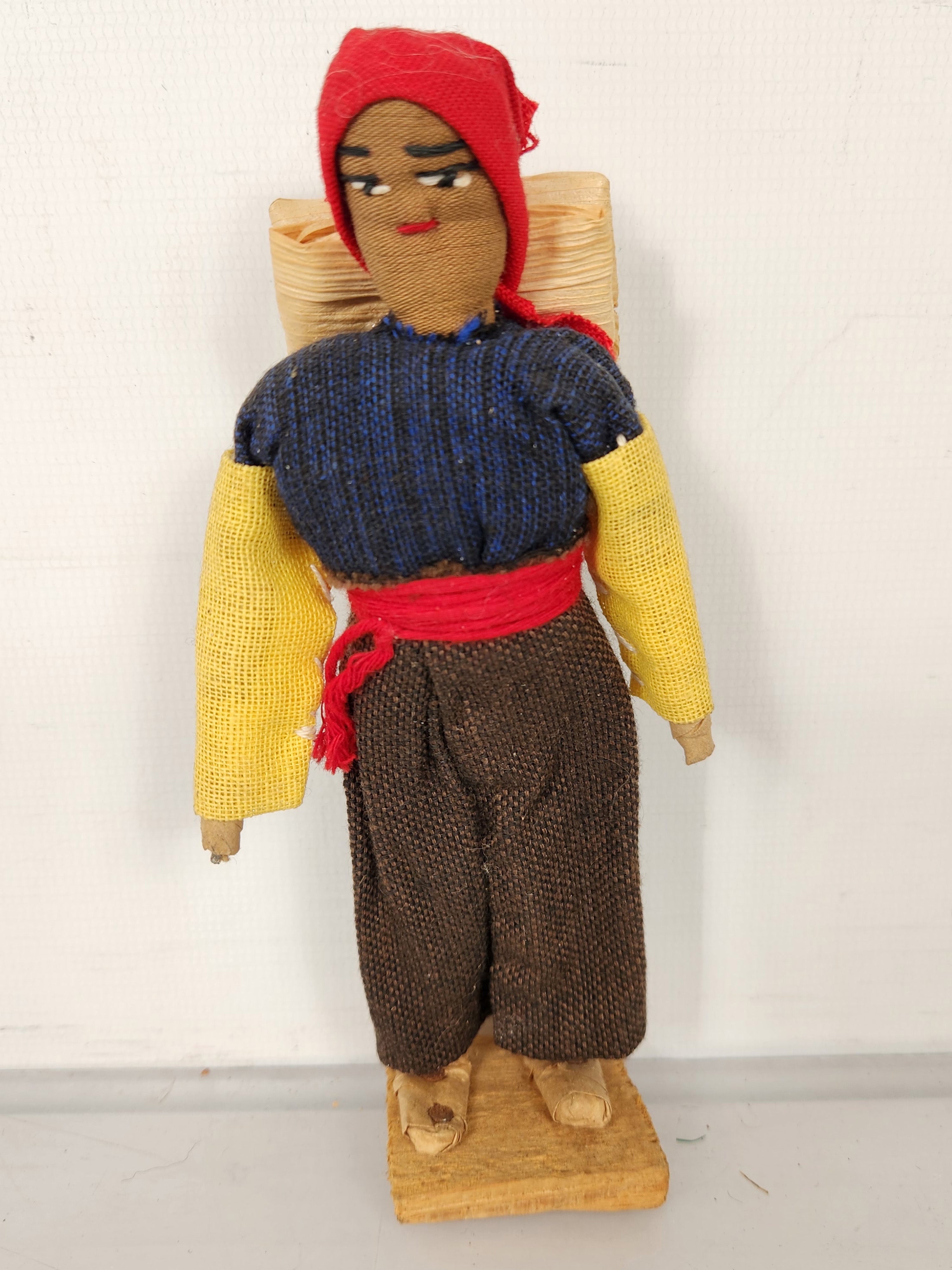 South American Cloth Folk Art Doll