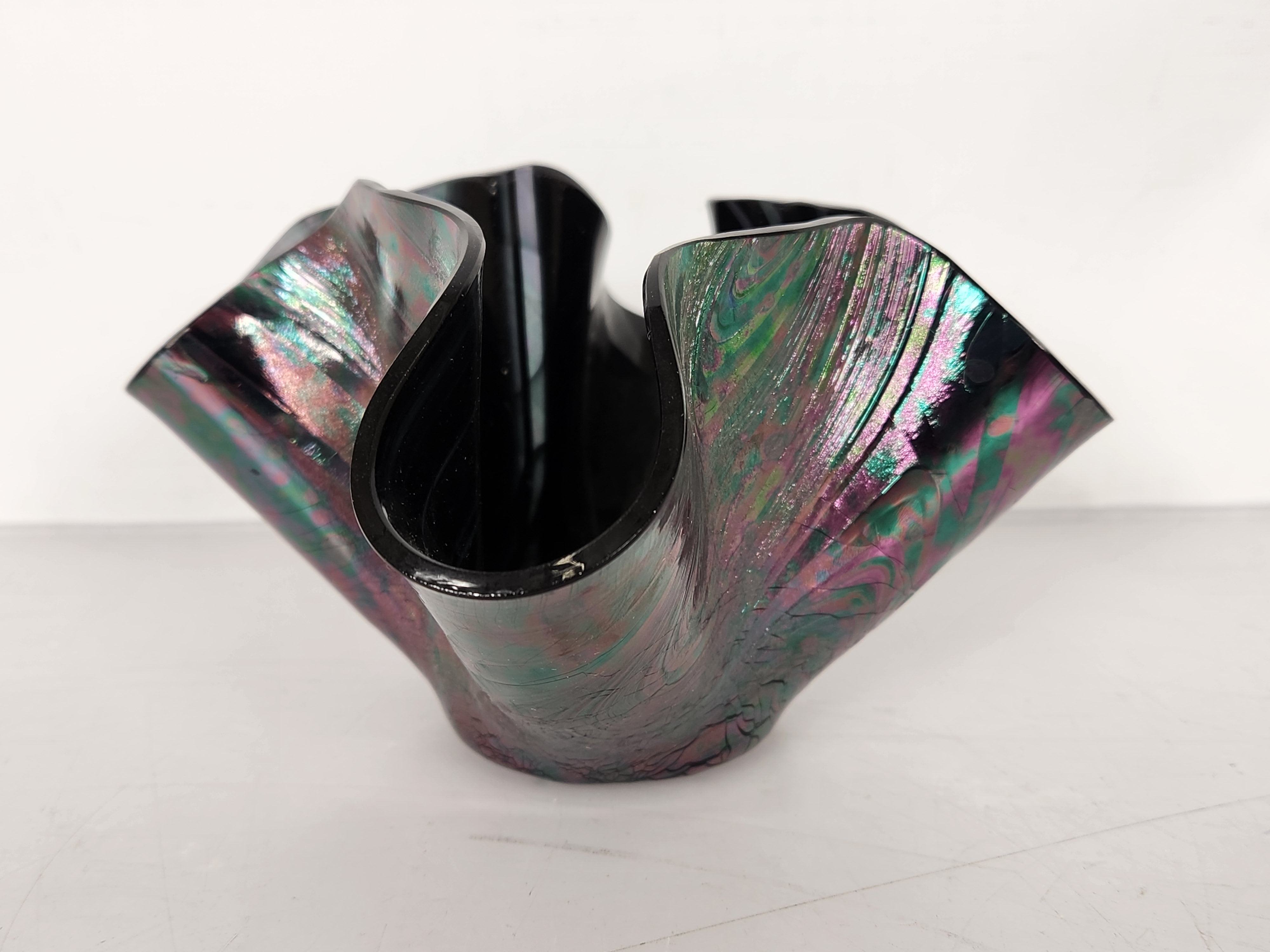 Iridescent Glass Bowl