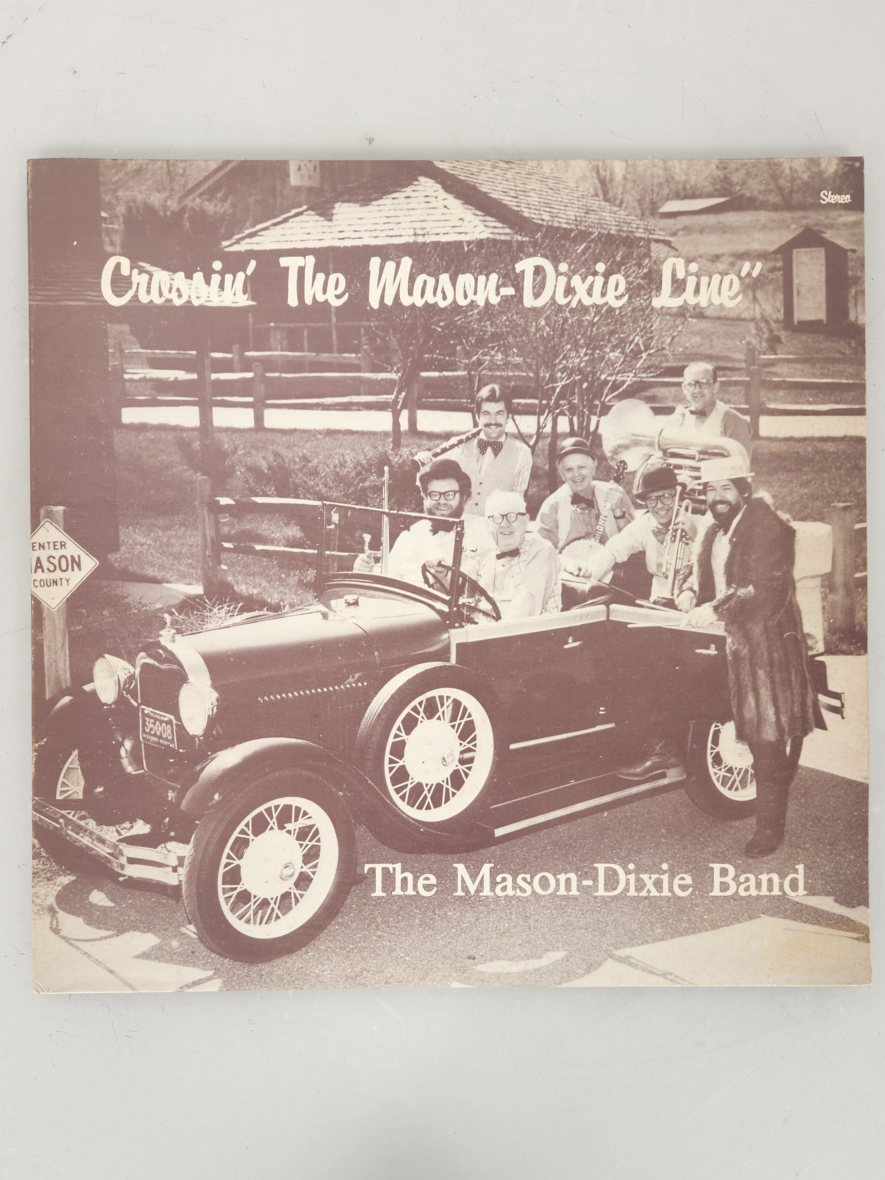 The Mason-Dixie Band Crossin' The Mason-Dixie Line LP Autographed
