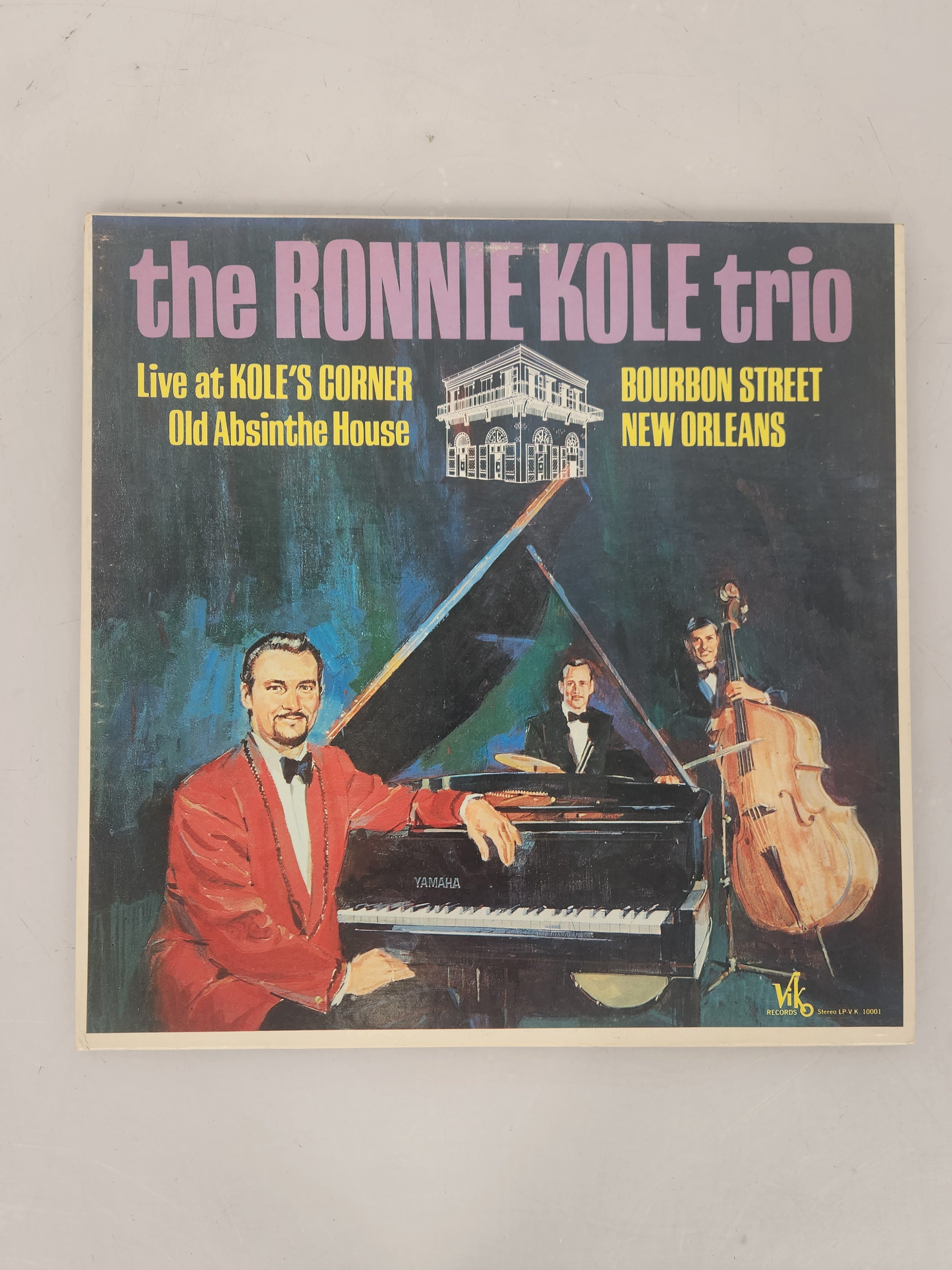 The Ronnie Kole Trio Live at Kole's Corner LP Autographed