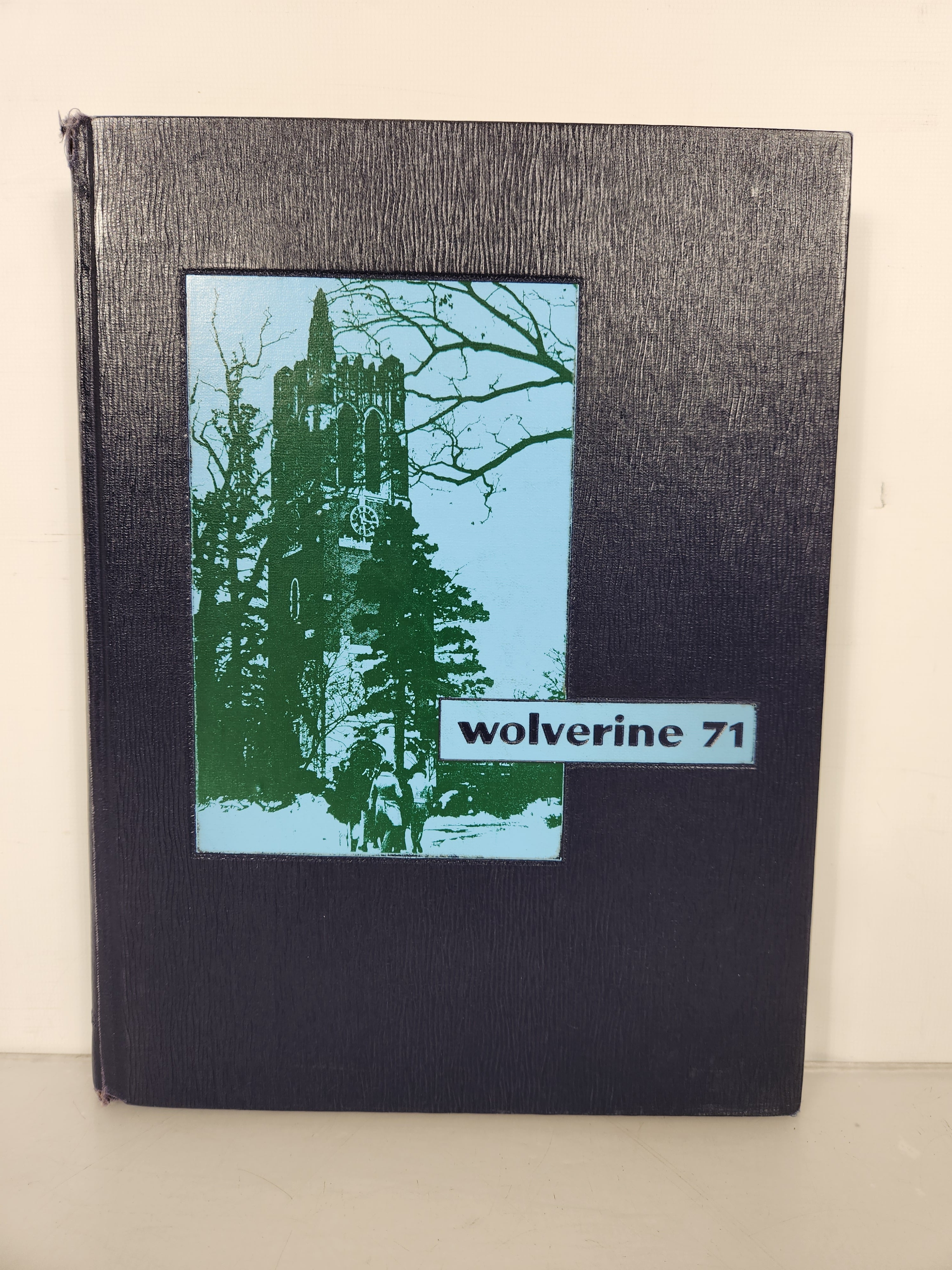 1971 Michigan State University Yearbook Wolverine