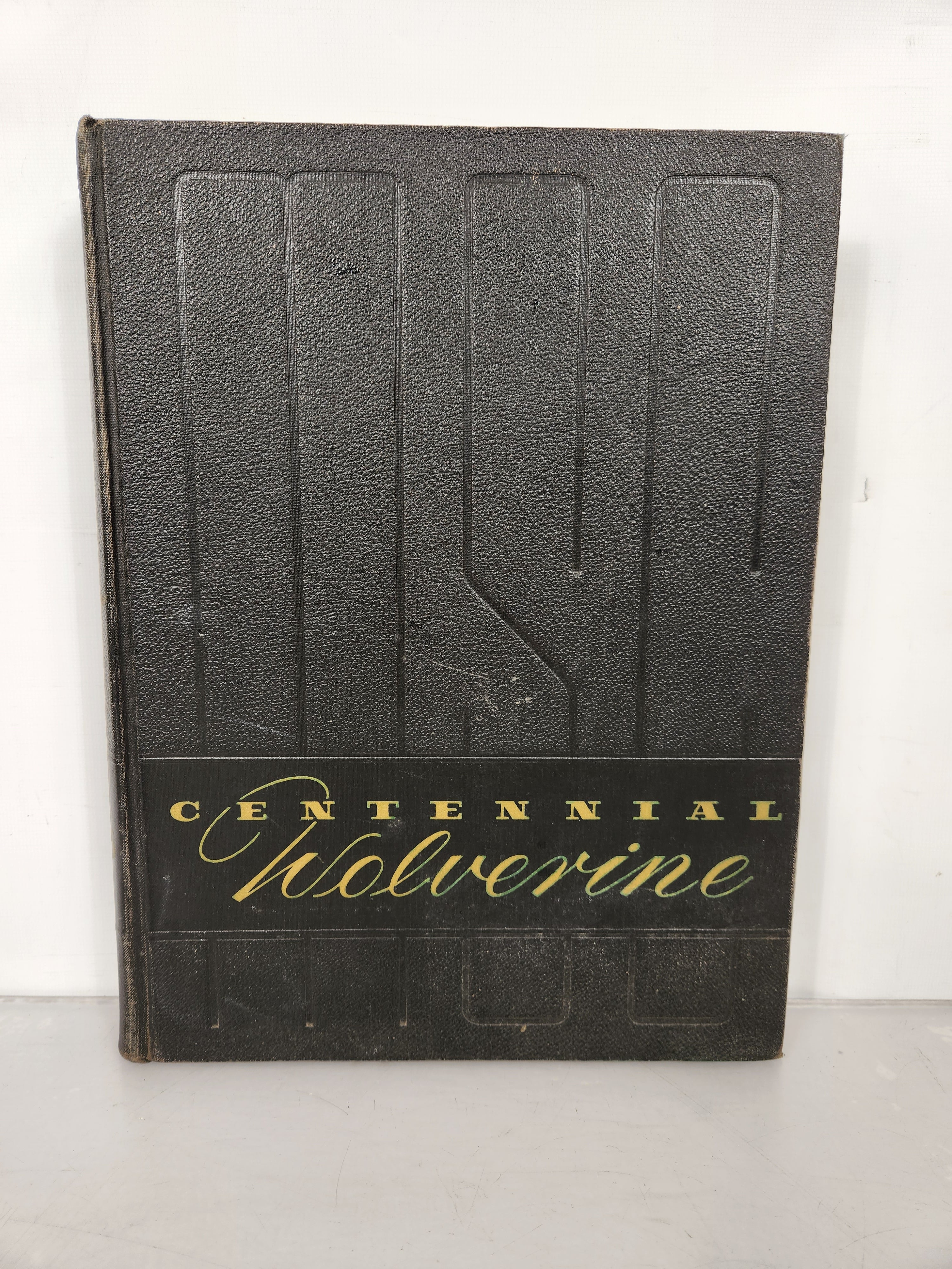 1855-1955 Michigan State College Centennial Yearbook Wolverine