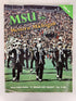 1980 Michigan State vs Western Michigan Spartan Stadium Sideliner Football Program