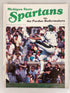 1984 Michigan State vs Purdue Spartan Stadium Sideliner Football Program