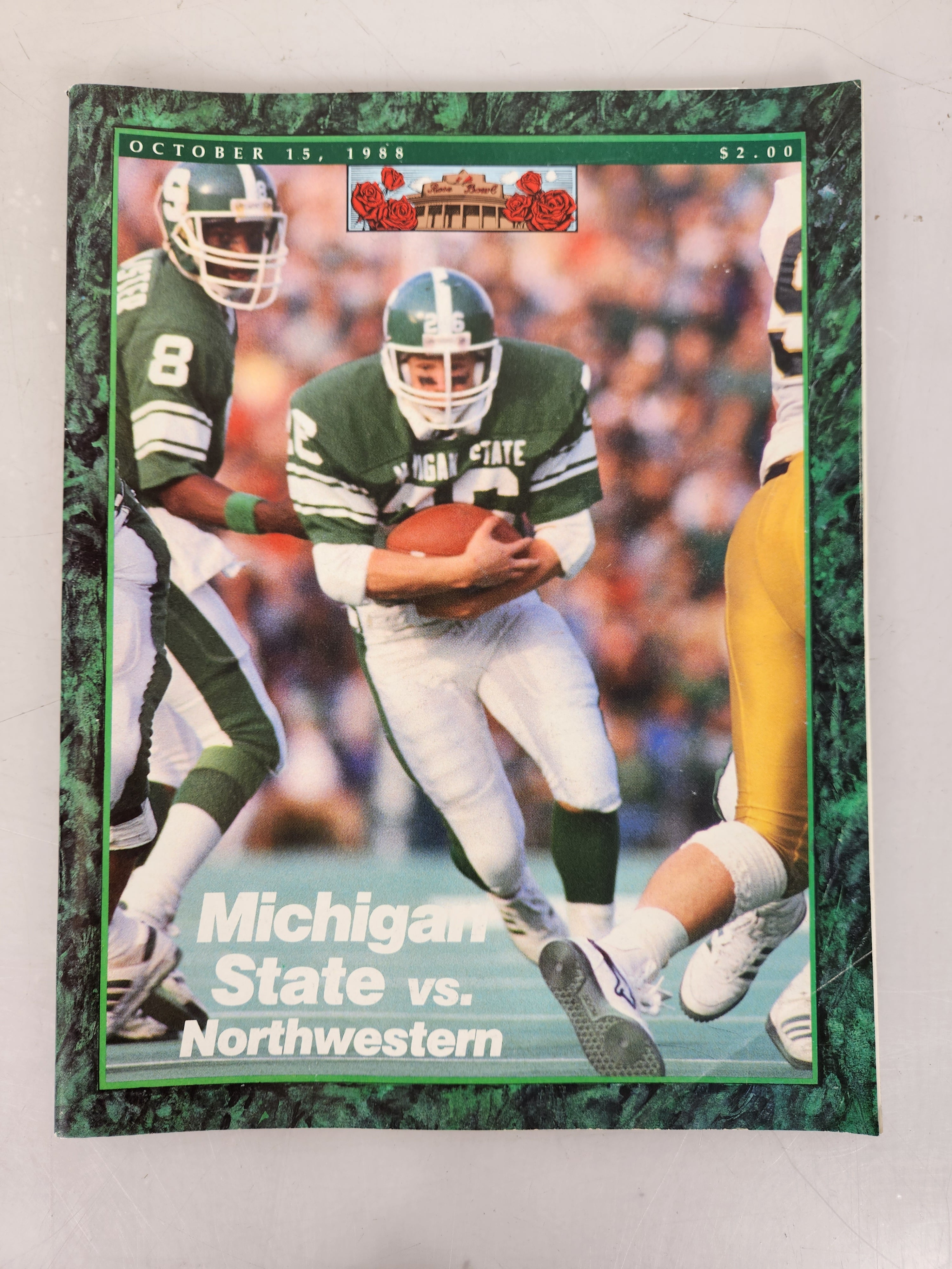 1988 Michigan State vs Northwestern Football Program