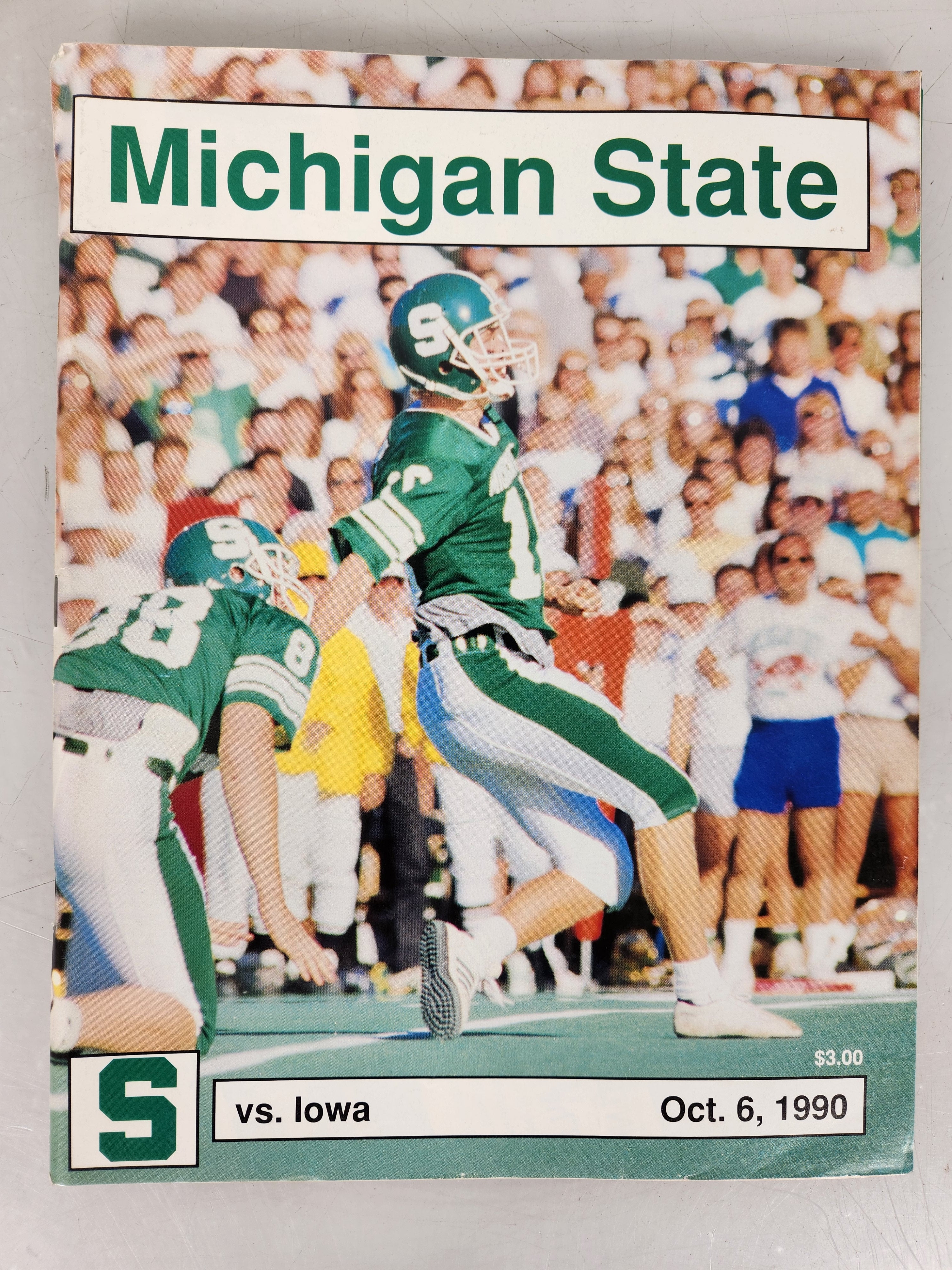 1990 Michigan State vs Iowa Football Program
