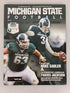2014 Michigan State vs Nebraska Michigan State Football Gameday Magazine Football Program