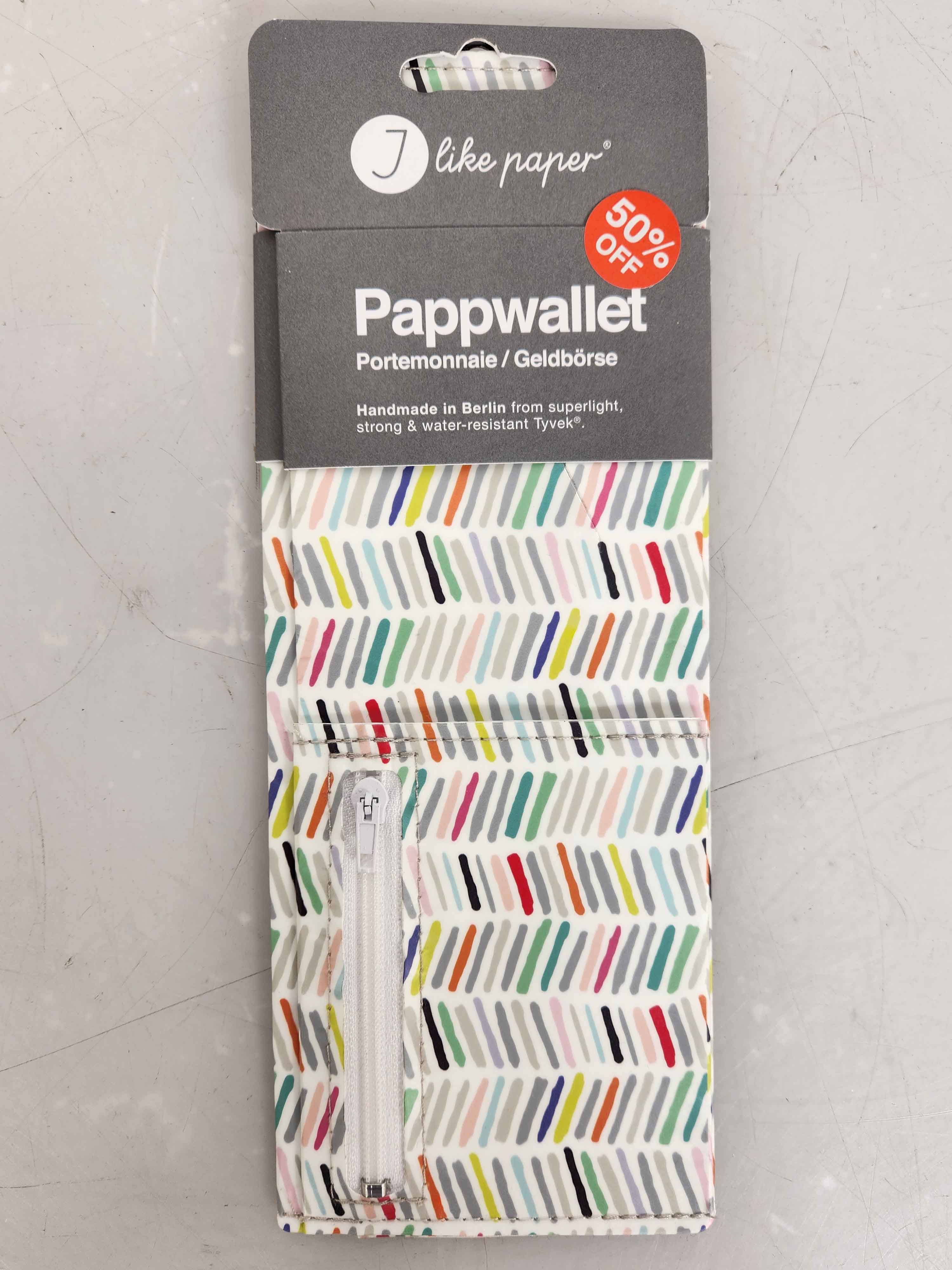 Pappwallet "Zag Zig" Paper Wallet
