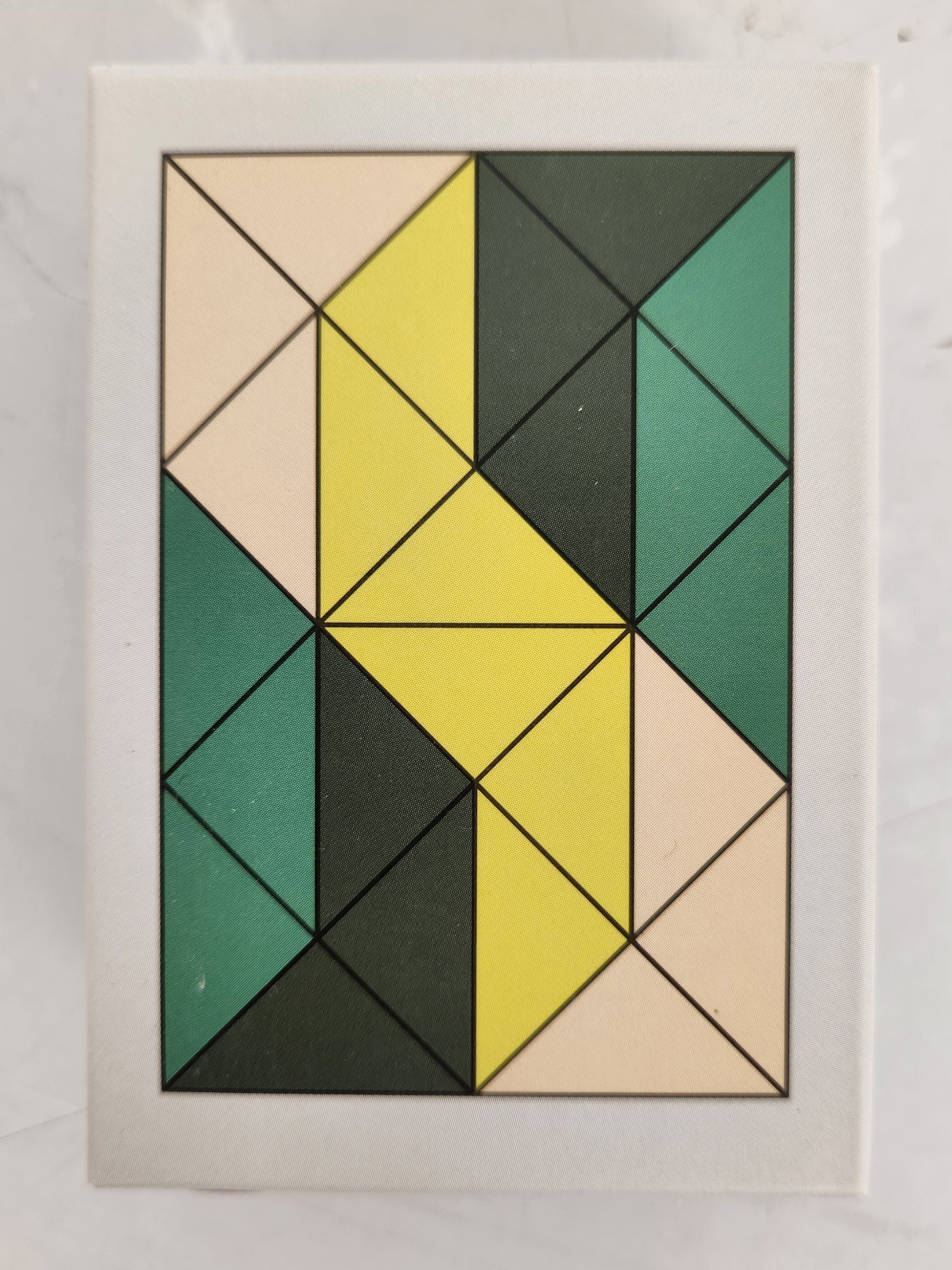 Areaware Small Snake Block Puzzle Yellow/Green