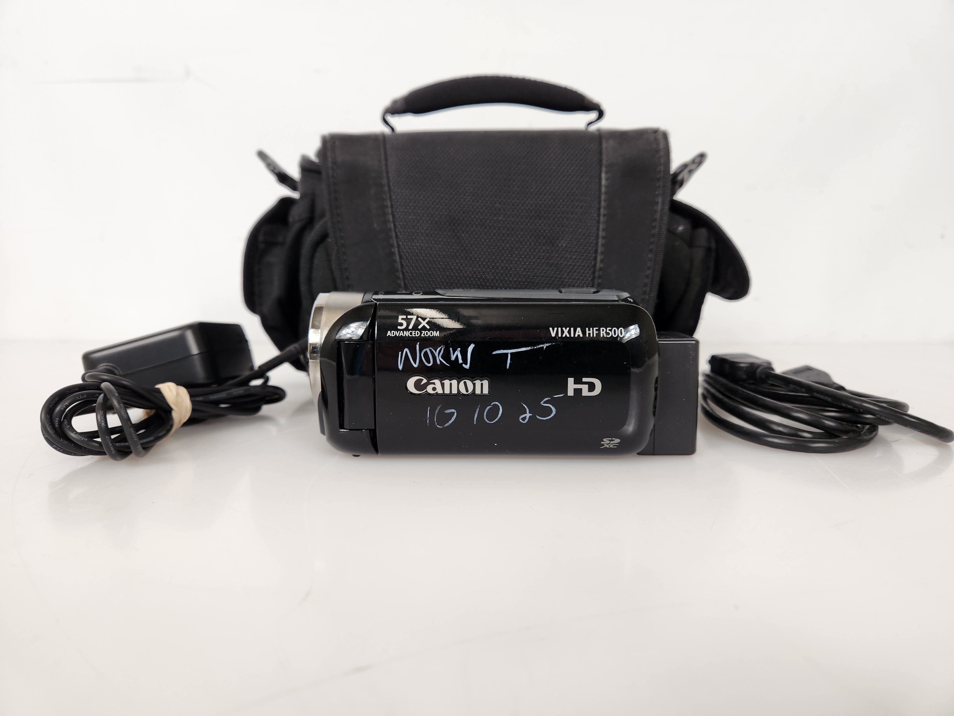 Canon Vixia HF R500 Full HD Camcorder with Bag
