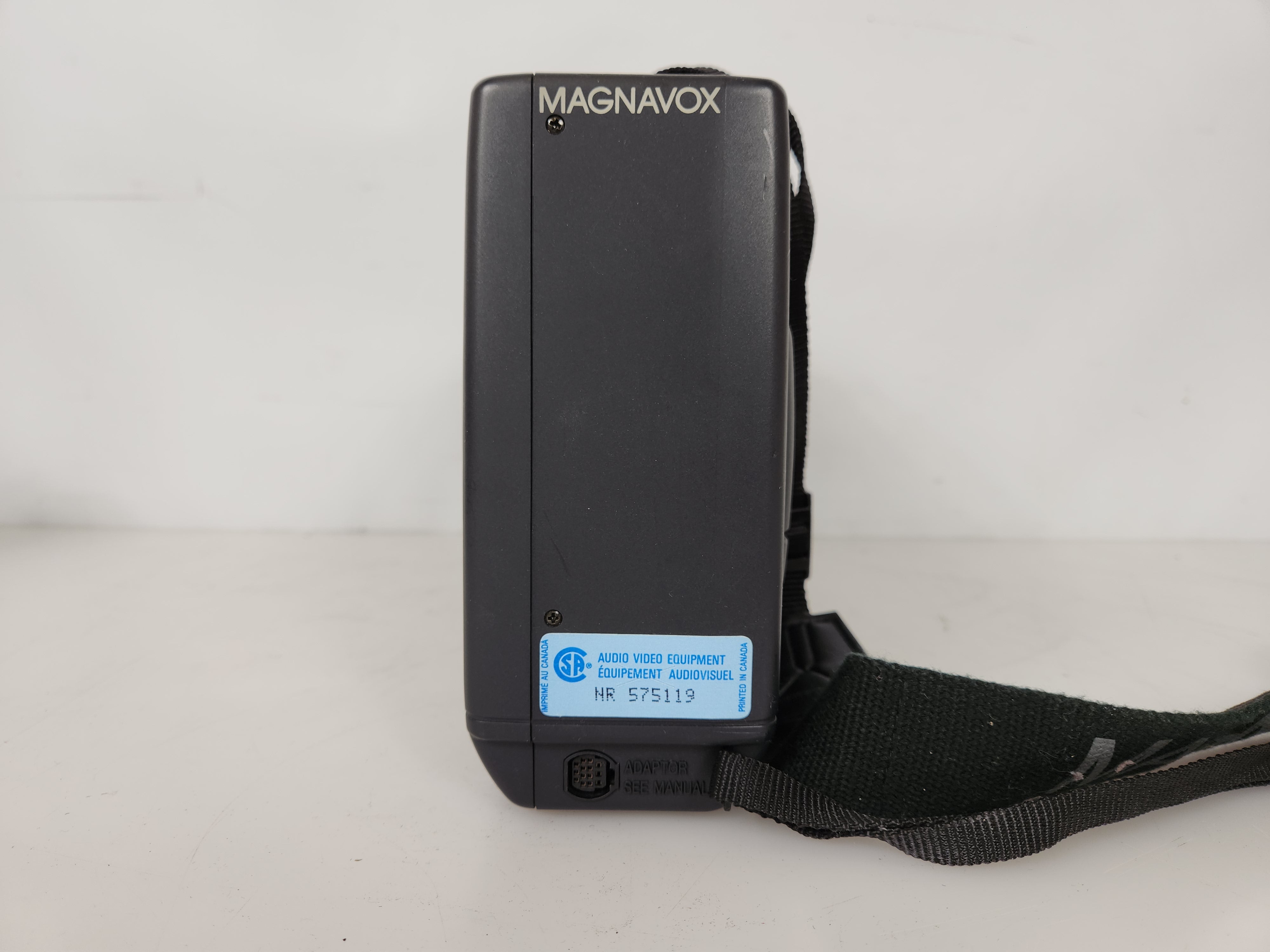 Magnavox VHS HQ Camcorder with Case